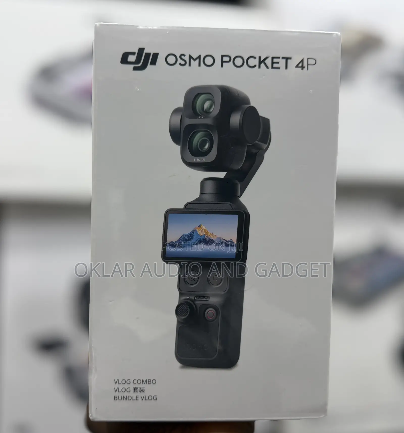 Dji Osmo Pocket 4p Vlog Combo