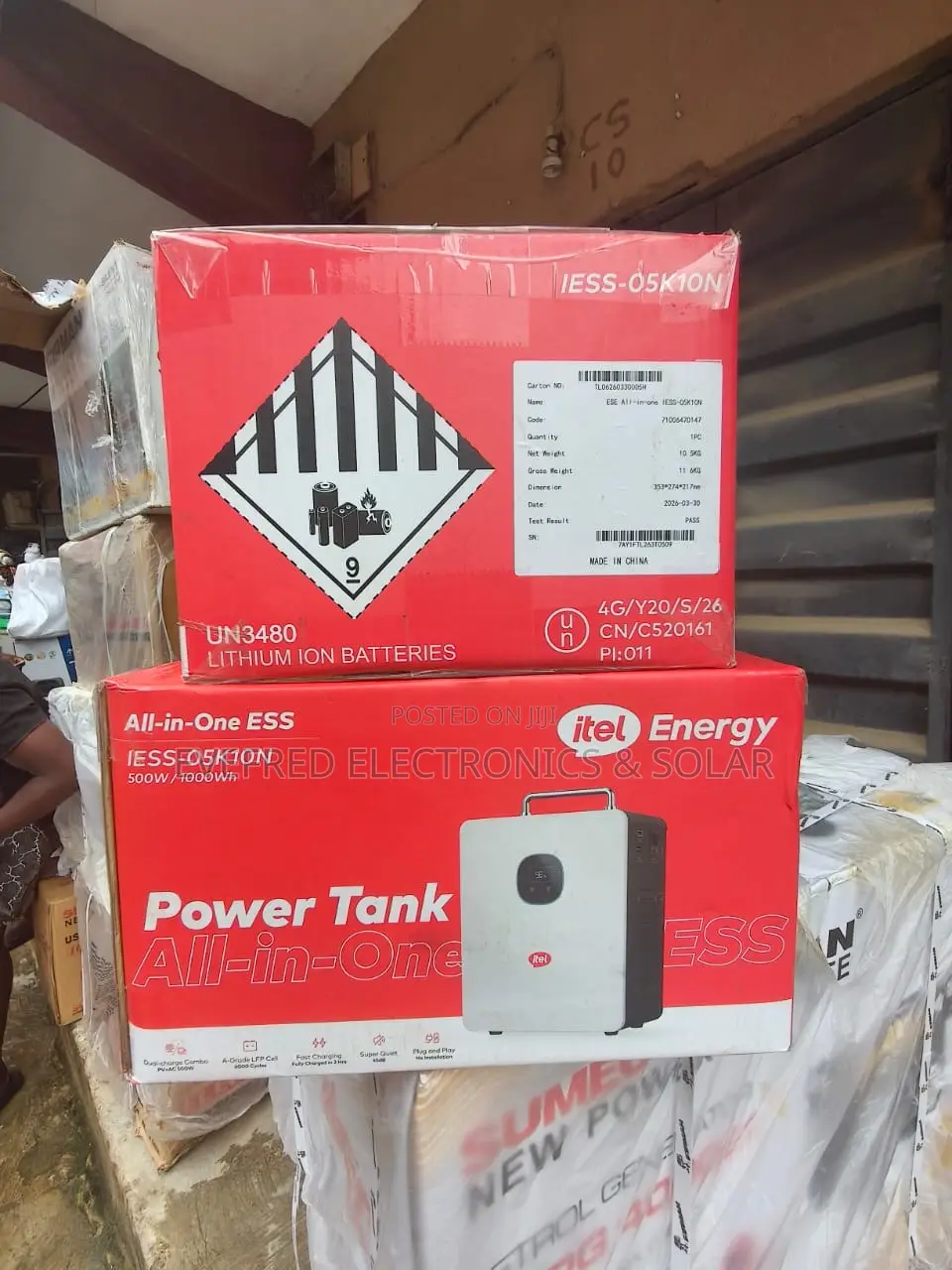 Brand New Itel Power Tank – Reliable Portable Backup Power Station