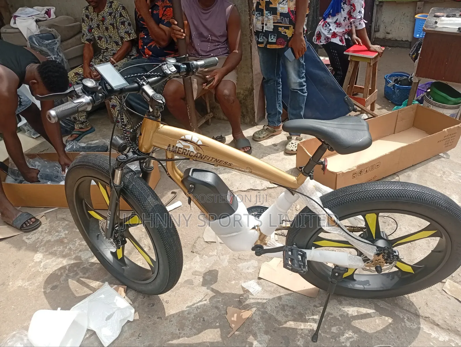 American Fitness Fat Tyre Electric Bike