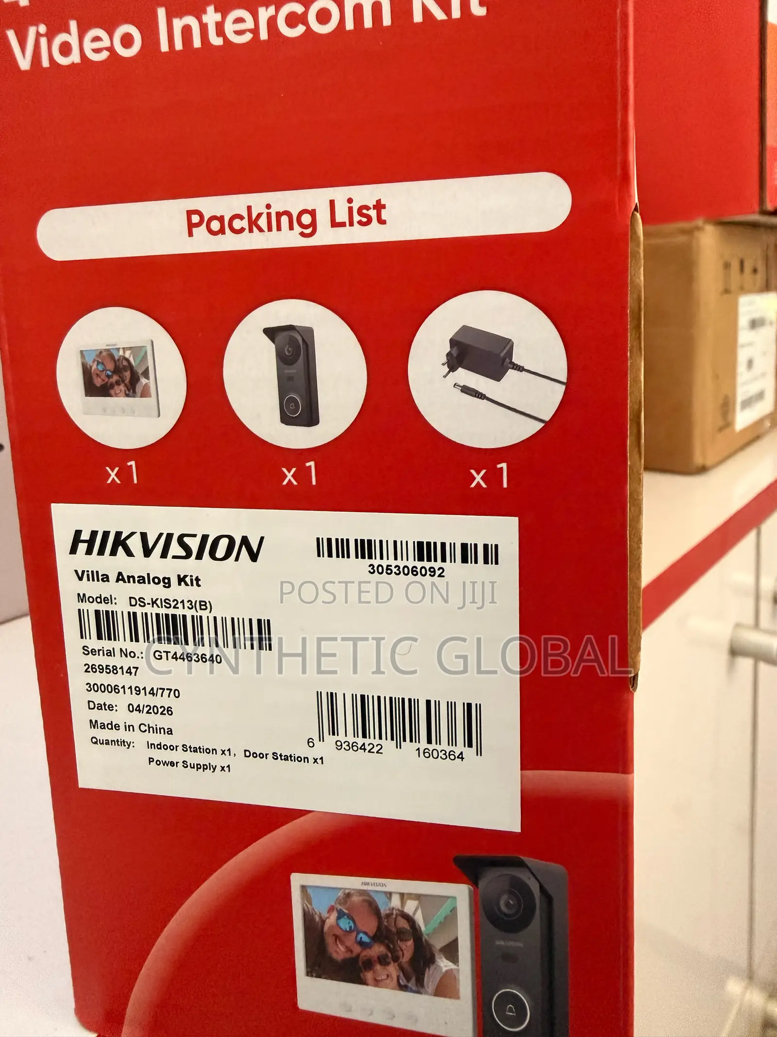 Diskis213(b) Hikvision Analog Wired Door Phone