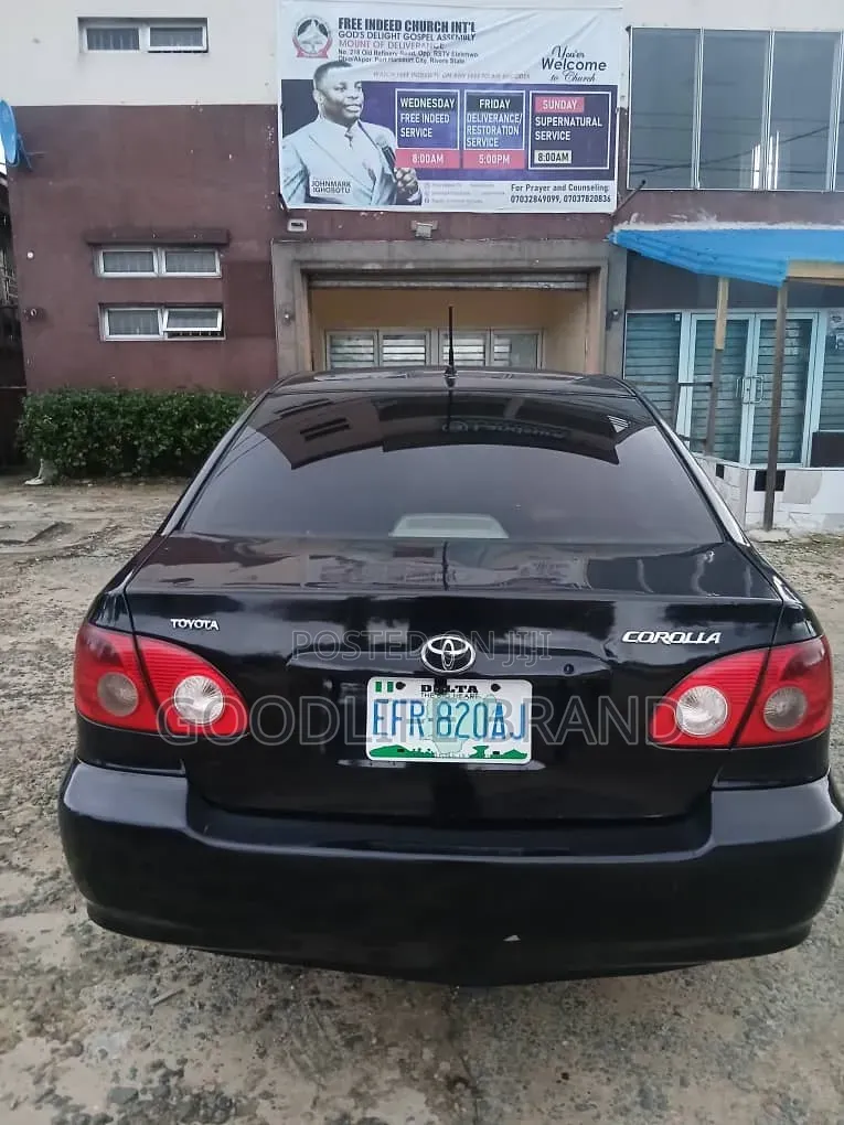 Toyota Corolla 1.4 VVT-i 2006 Black