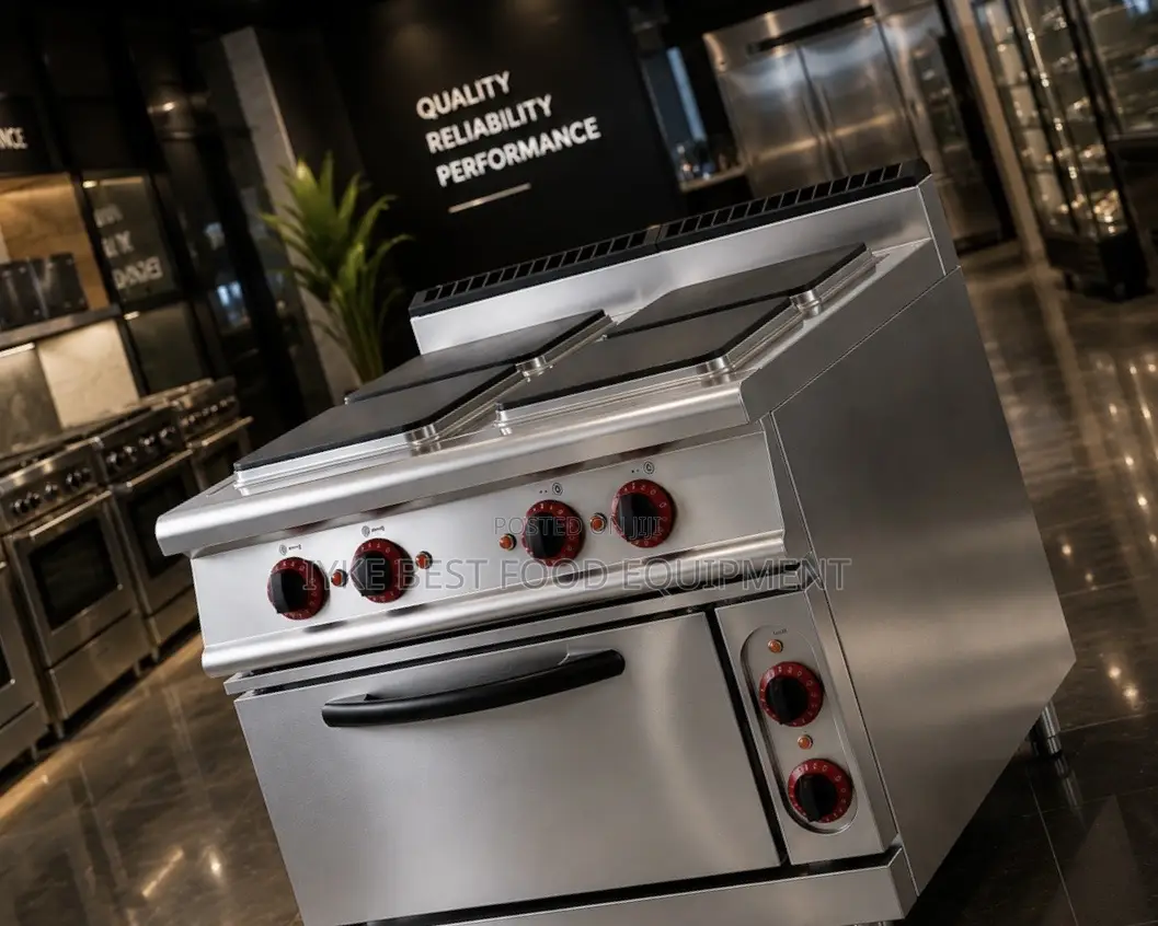 4 Plates Electric Cooker With Oven
