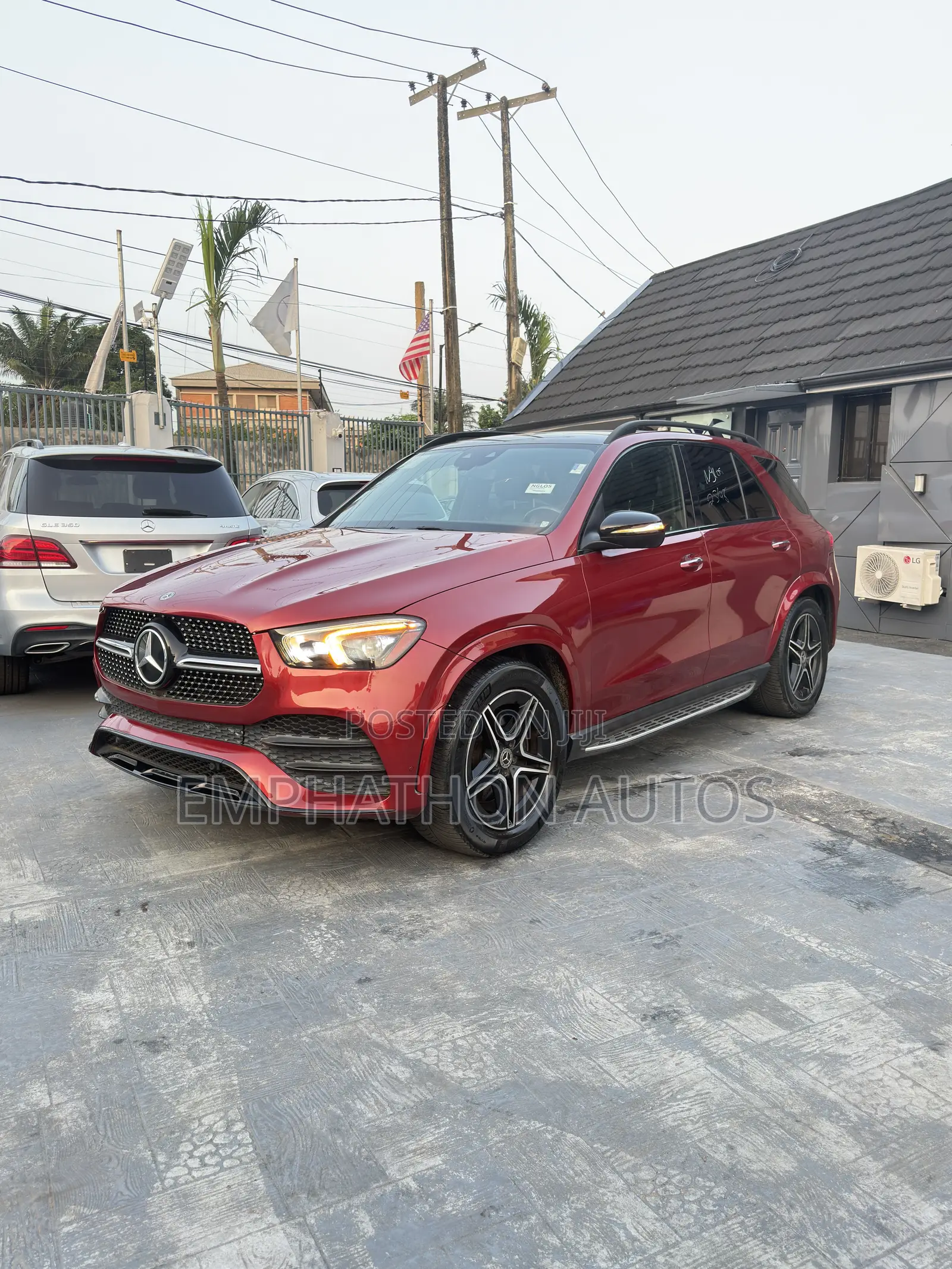 Mercedes-Benz GLE-Class GLE 350 4MATIC 2019 Red