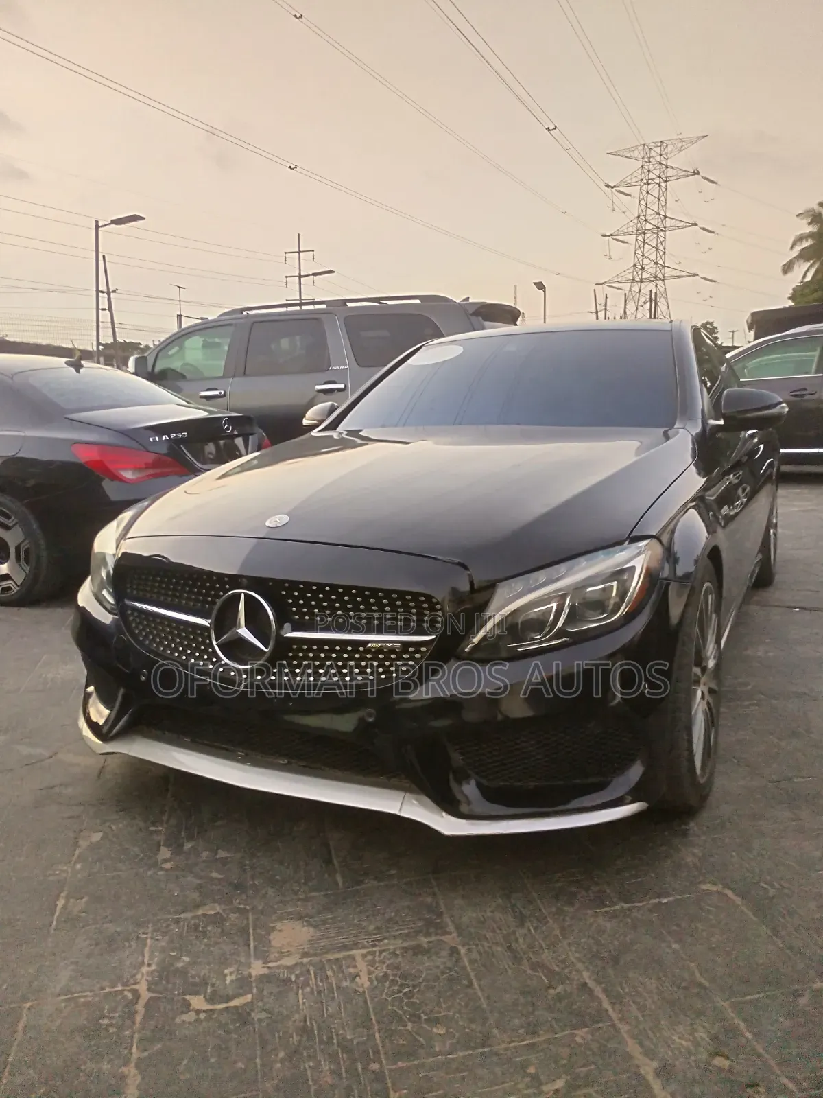 Mercedes-Benz C63 2015 Black