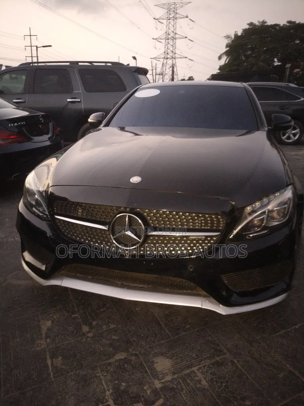 Mercedes-Benz C63 2015 Black