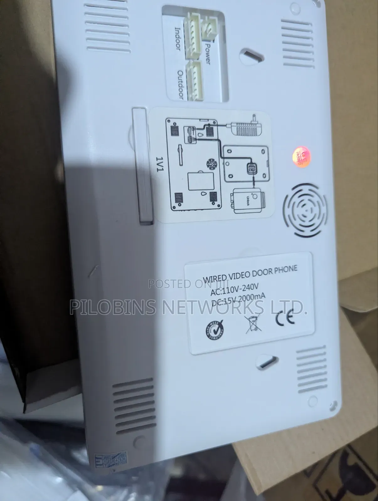 Wired Video Door Phone
