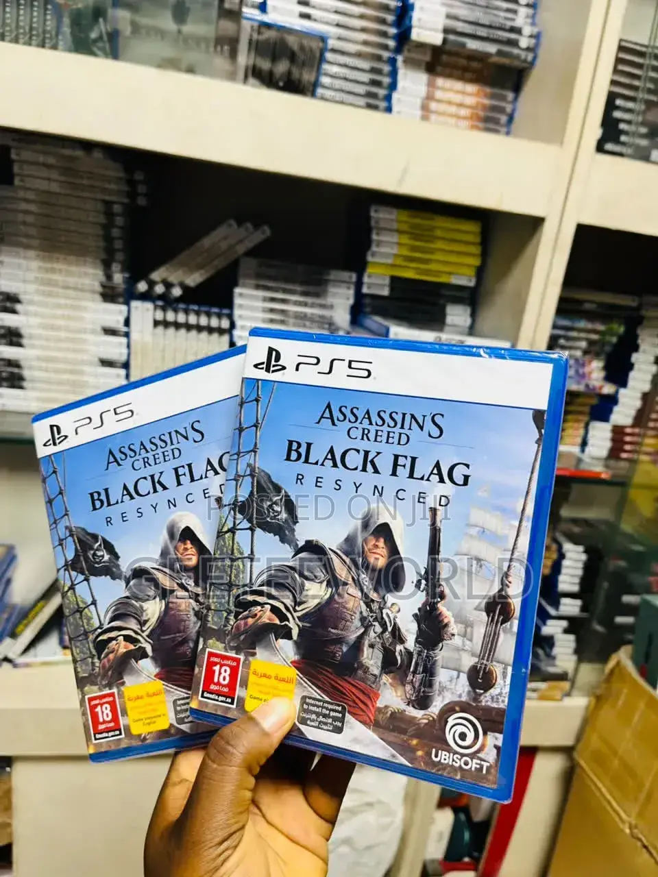 Assassin Creed Black Flag PS5 Game Disc