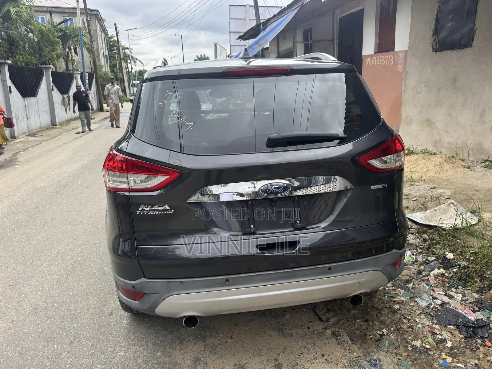 Ford Escape Titanium FWD 2016 Gray