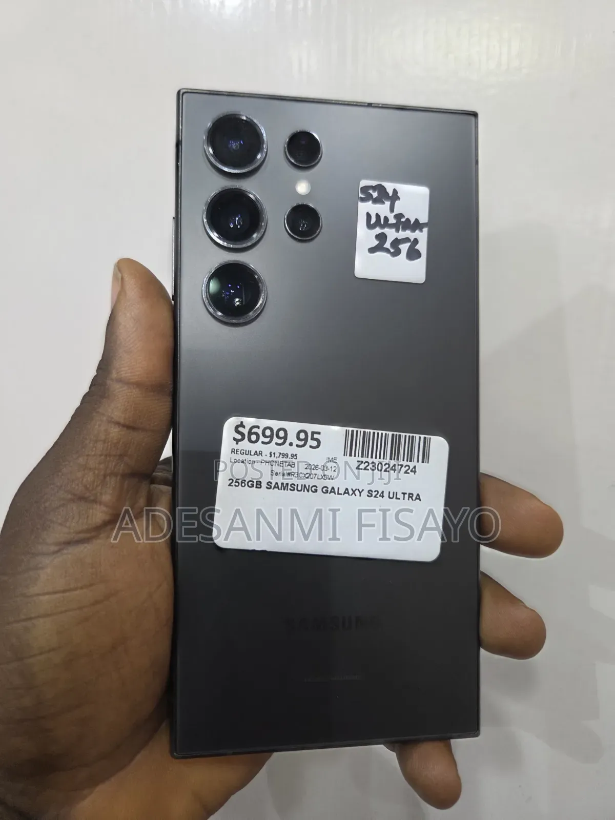 Samsung Galaxy S24 Ultra 256 GB Gray