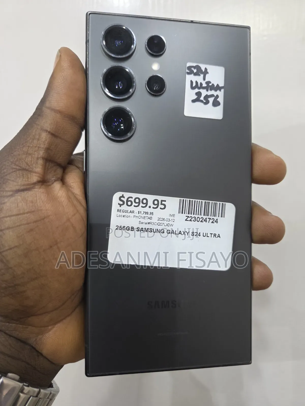 Samsung Galaxy S24 Ultra 256 GB Gray