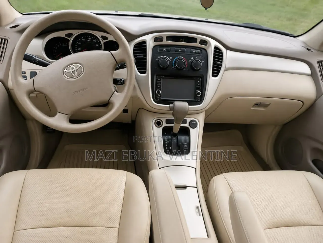 Toyota Highlander 2006 Gold