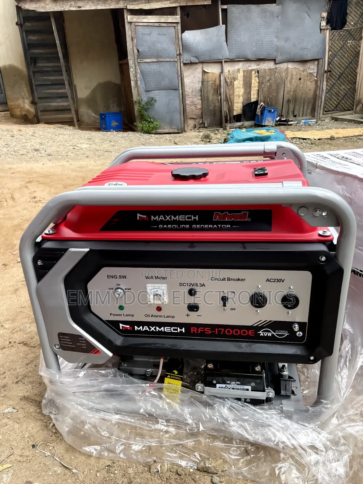 Maxmech RFS-17000e 15kva Petrol Generator