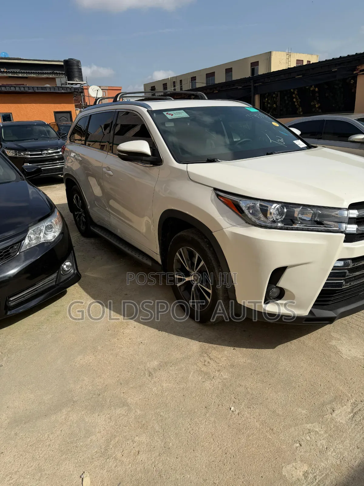 Toyota Highlander XLE V6 4x4 (3.5L 6cyl 6A) 2016 White