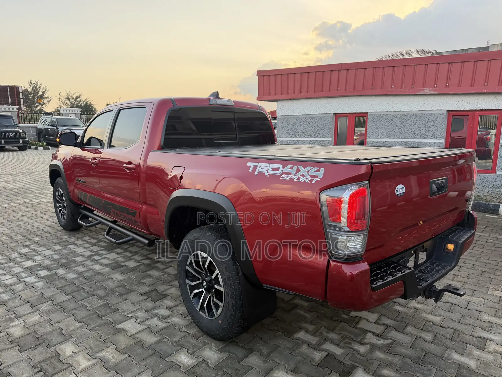 Toyota Tacoma Limited 2021 Red