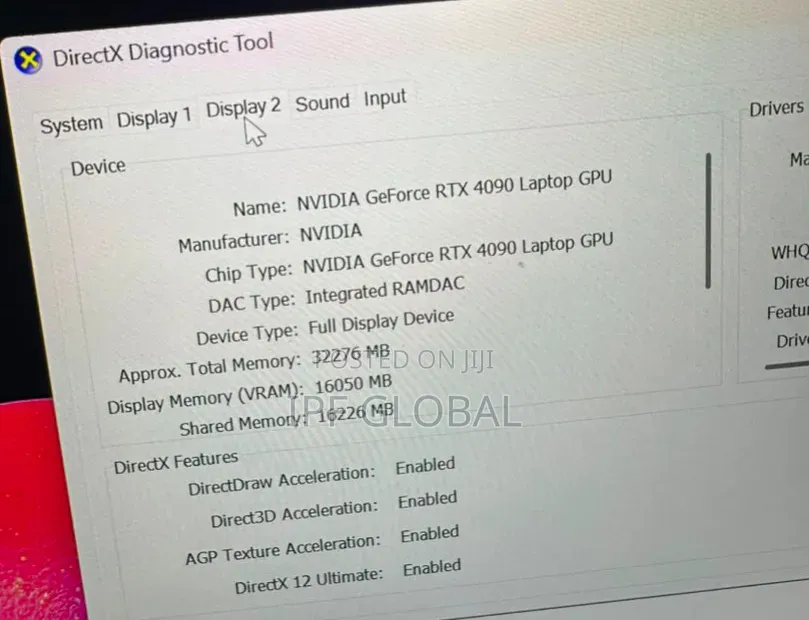 Laptop Alienware X16 32GB Intel Core i9 SSD 1T