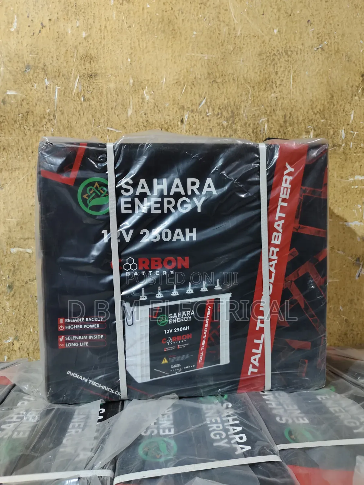 Sahara Solar Tumbler Battery 250ah 12v