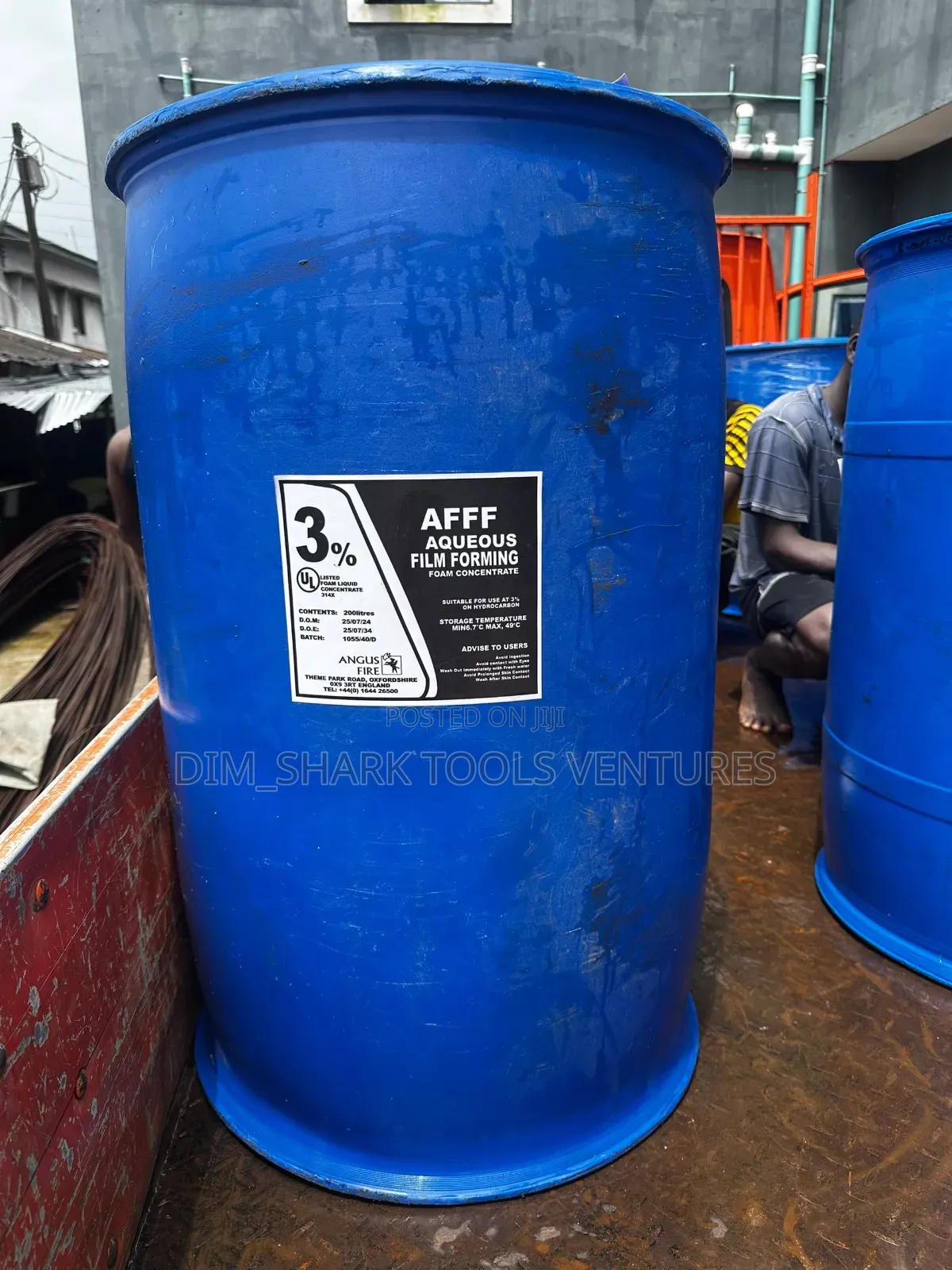 200-Liter Drum Angus Fire 3%AFFF(Aqueous Film Forming Foam)concentrate