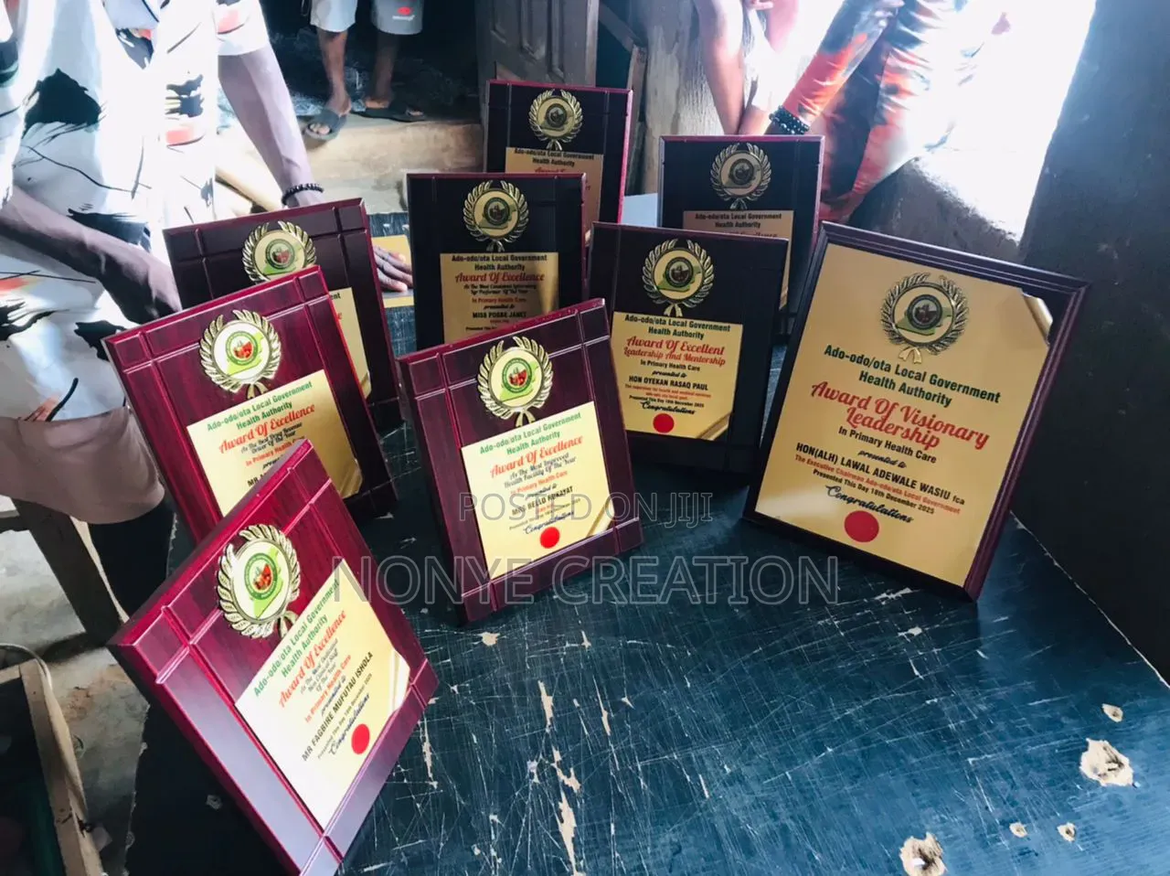 Wooden Awards Plaques