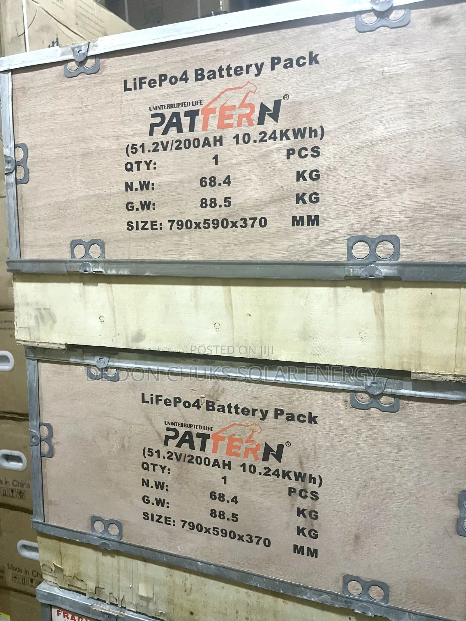 10kwh 51.2v Pattern Lithium Ion Battery