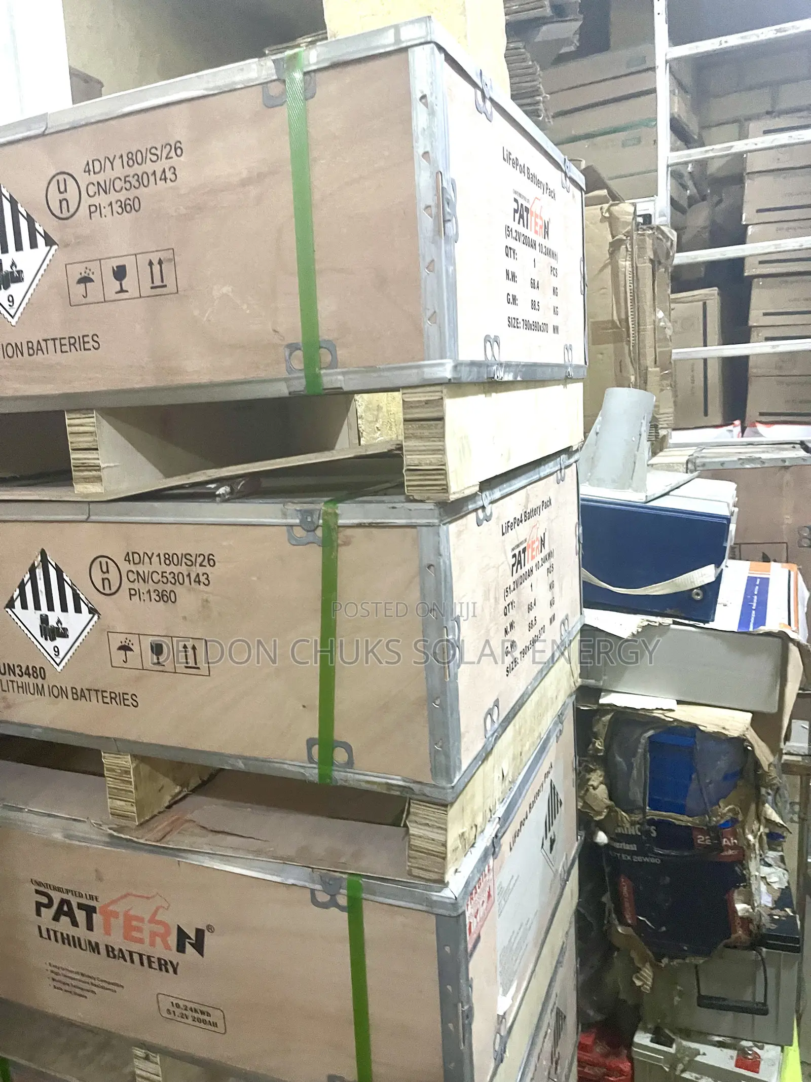 10kwh 51.2v Pattern Lithium Ion Battery
