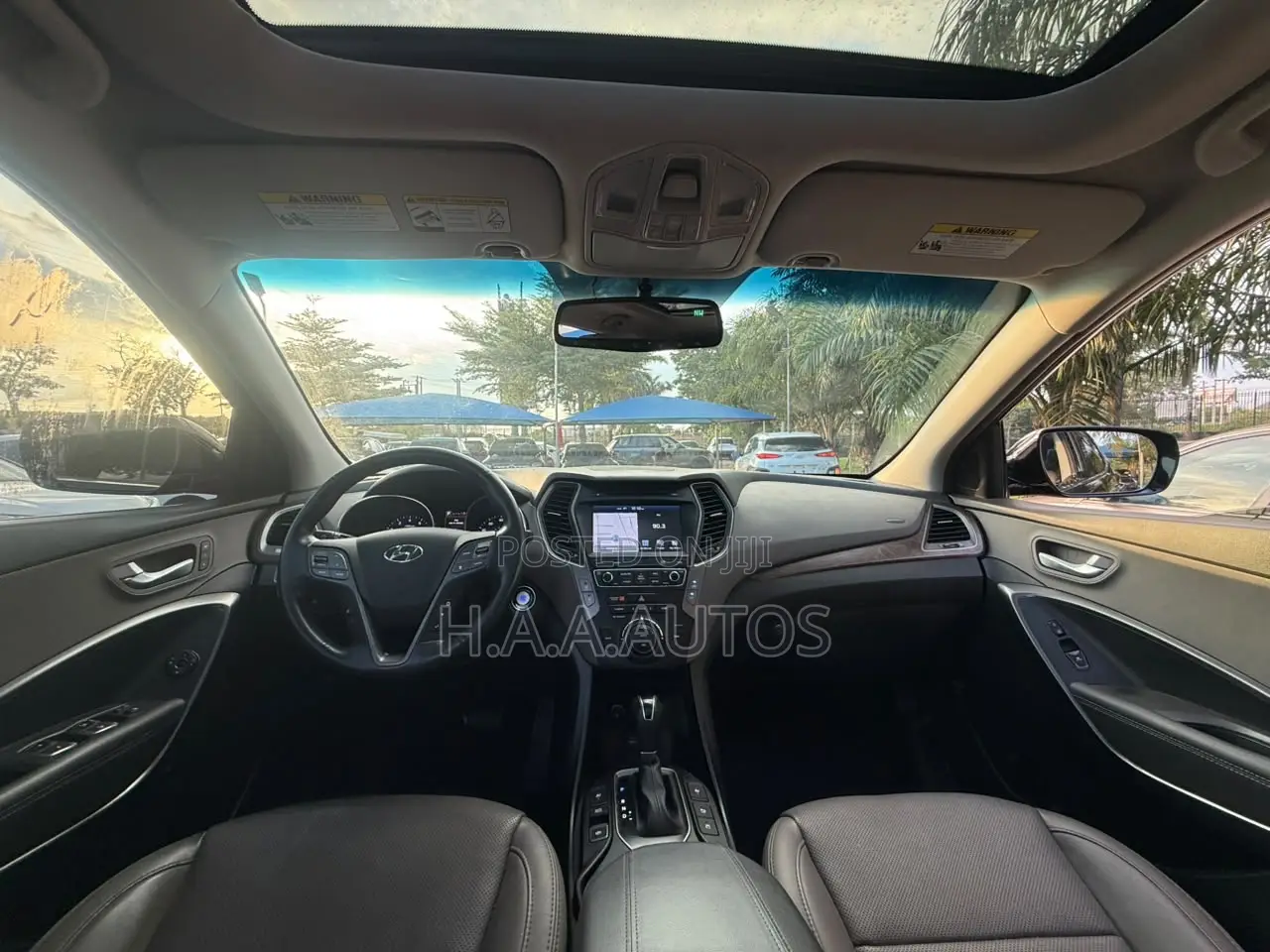 Hyundai Santa Fe Limited Ultimate AWD 2018 Black