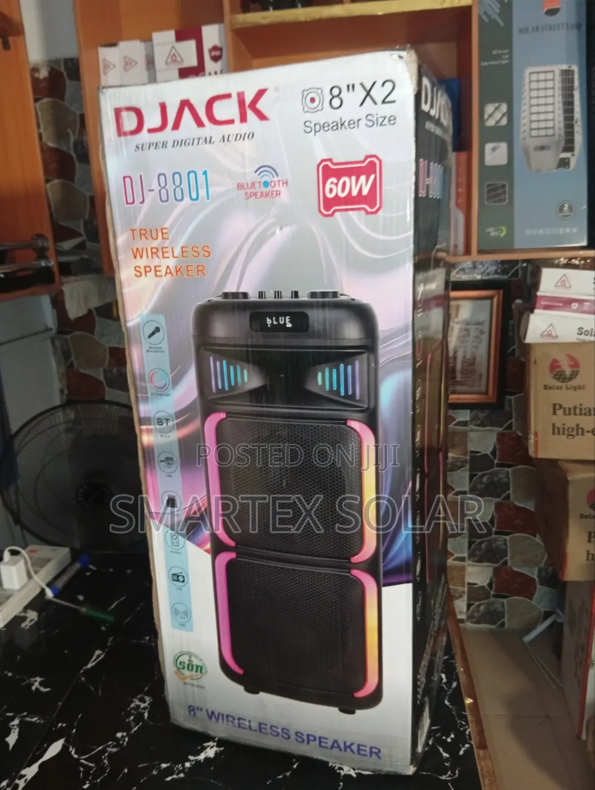 Djack Wireless Bluetooth Speaker With Remote Control and Microphone