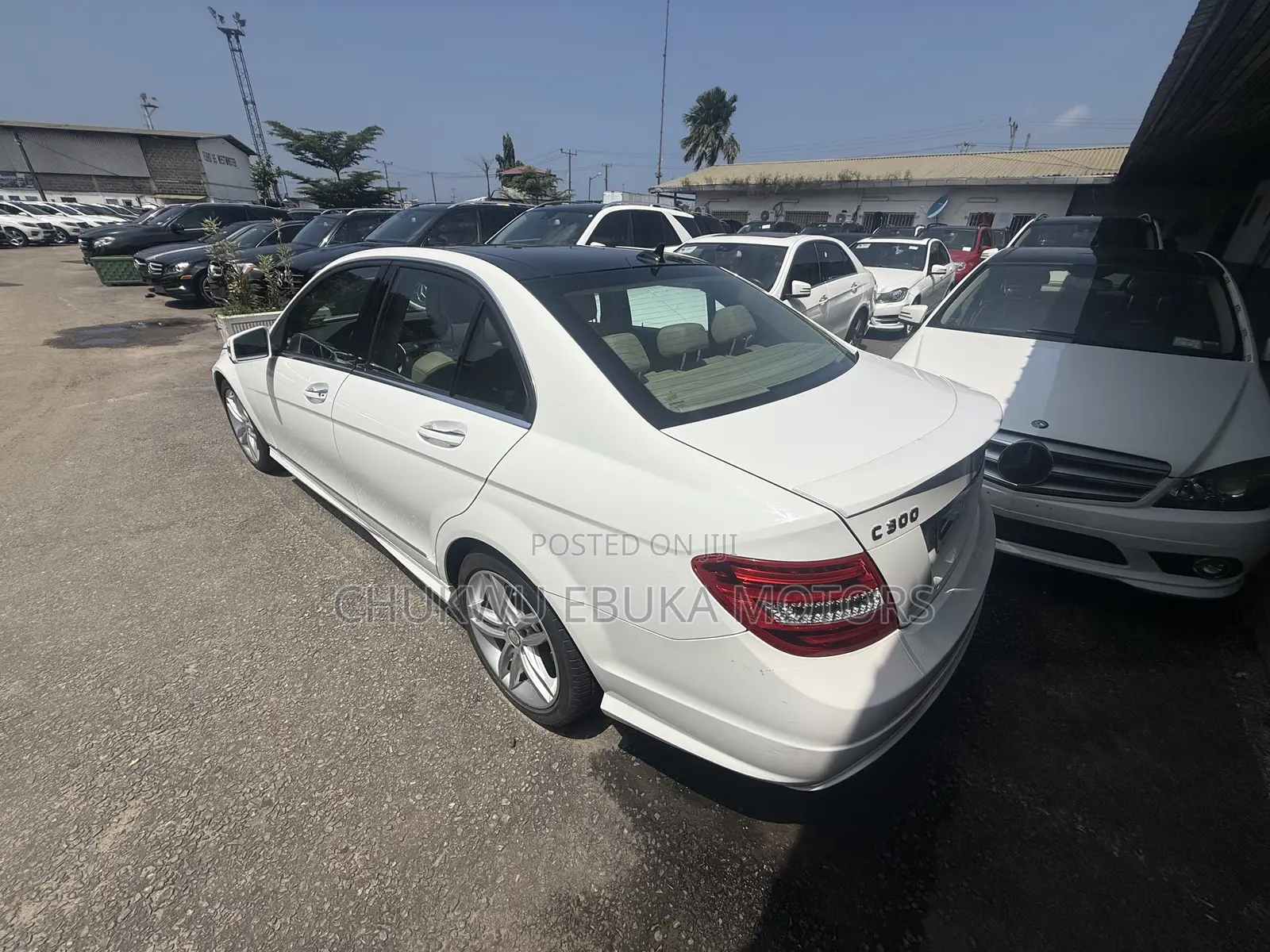 Mercedes-Benz C300 Luxury 4Matic Sedan AWD (3.5L 6cyl 7A) 2014 White