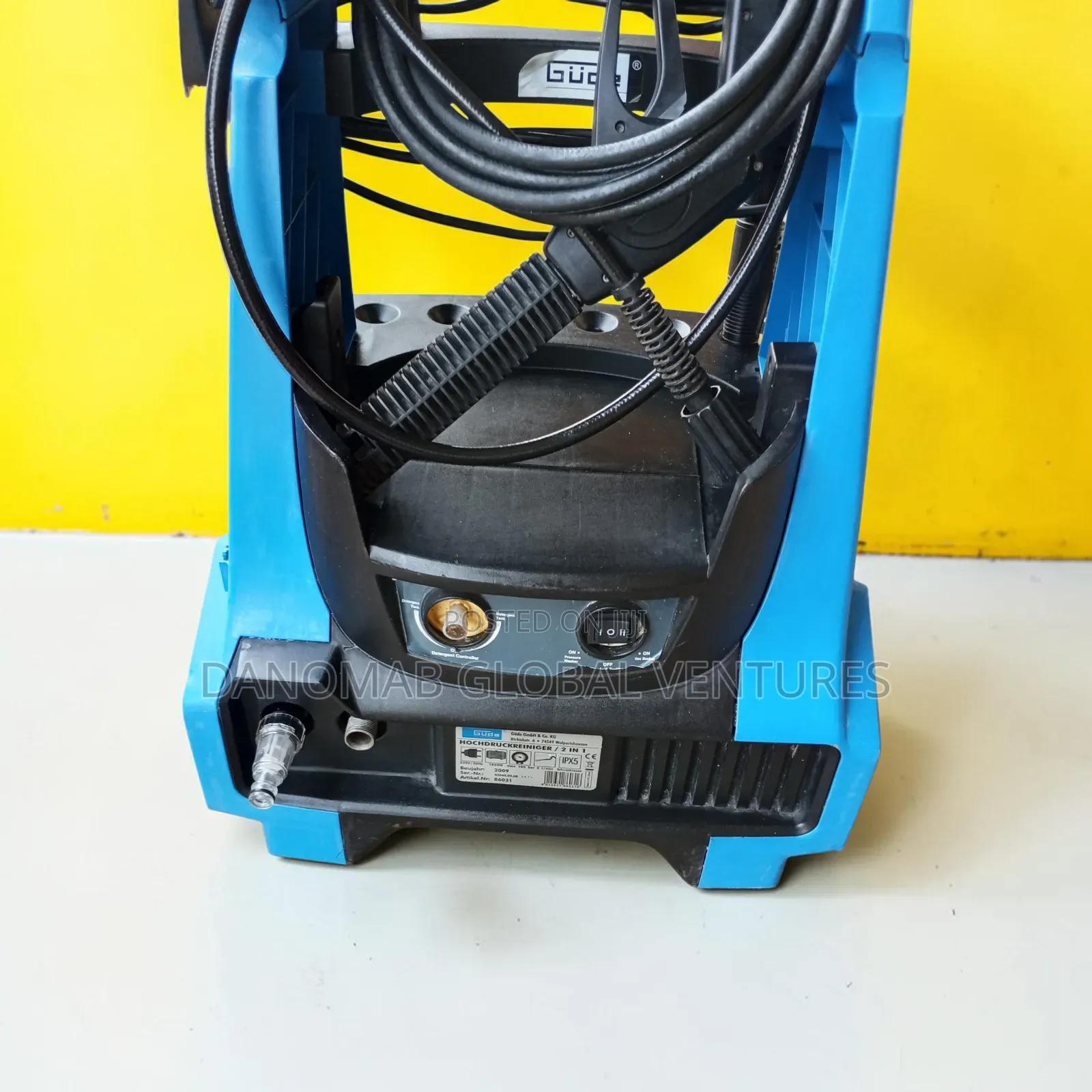 Gude High Pressure Washer, Suitable for Cars and Driveway Washing