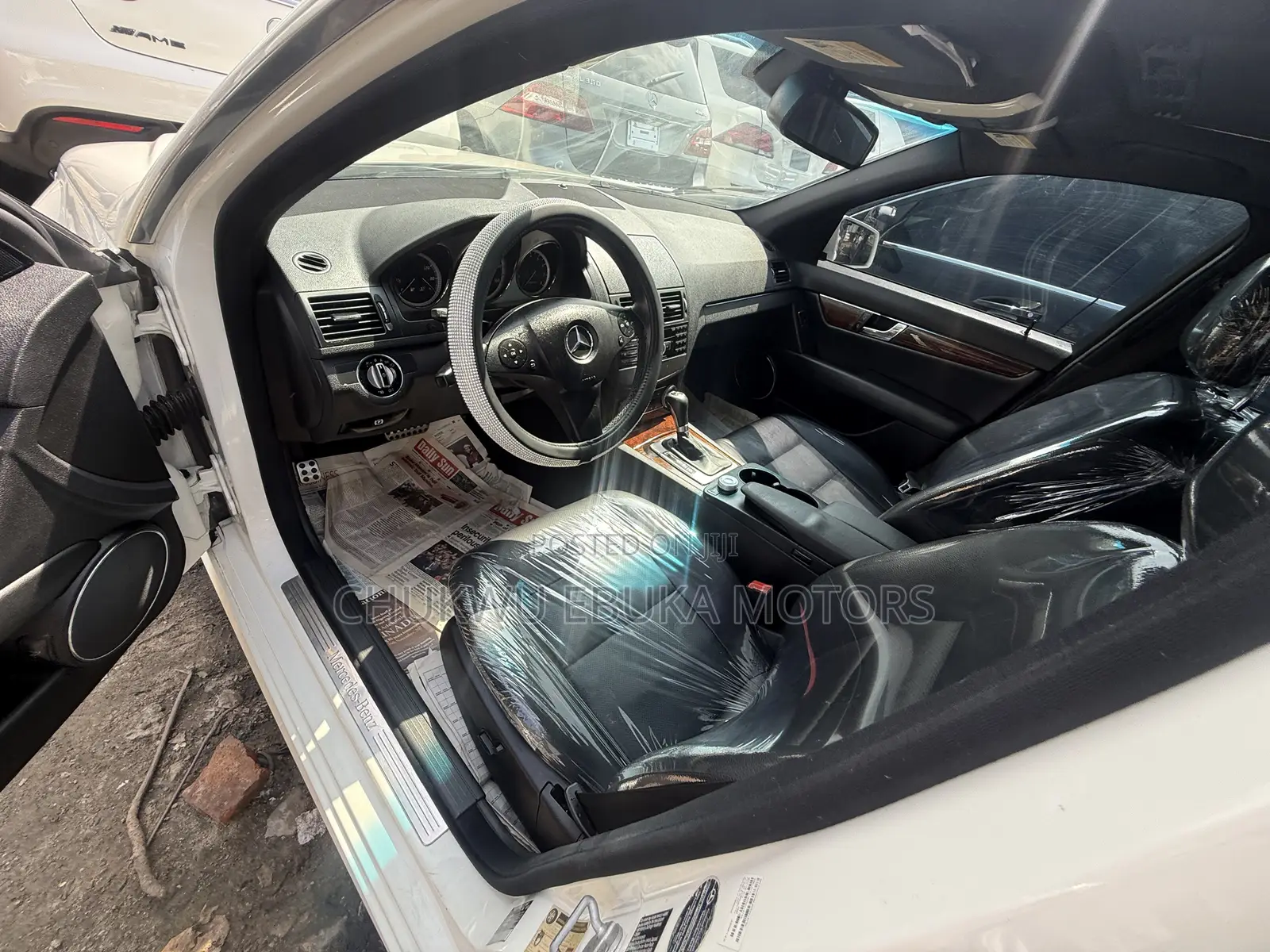 Mercedes-Benz C300 Luxury 4Matic Sedan AWD (3.0L 6cyl 7A) 2010 White