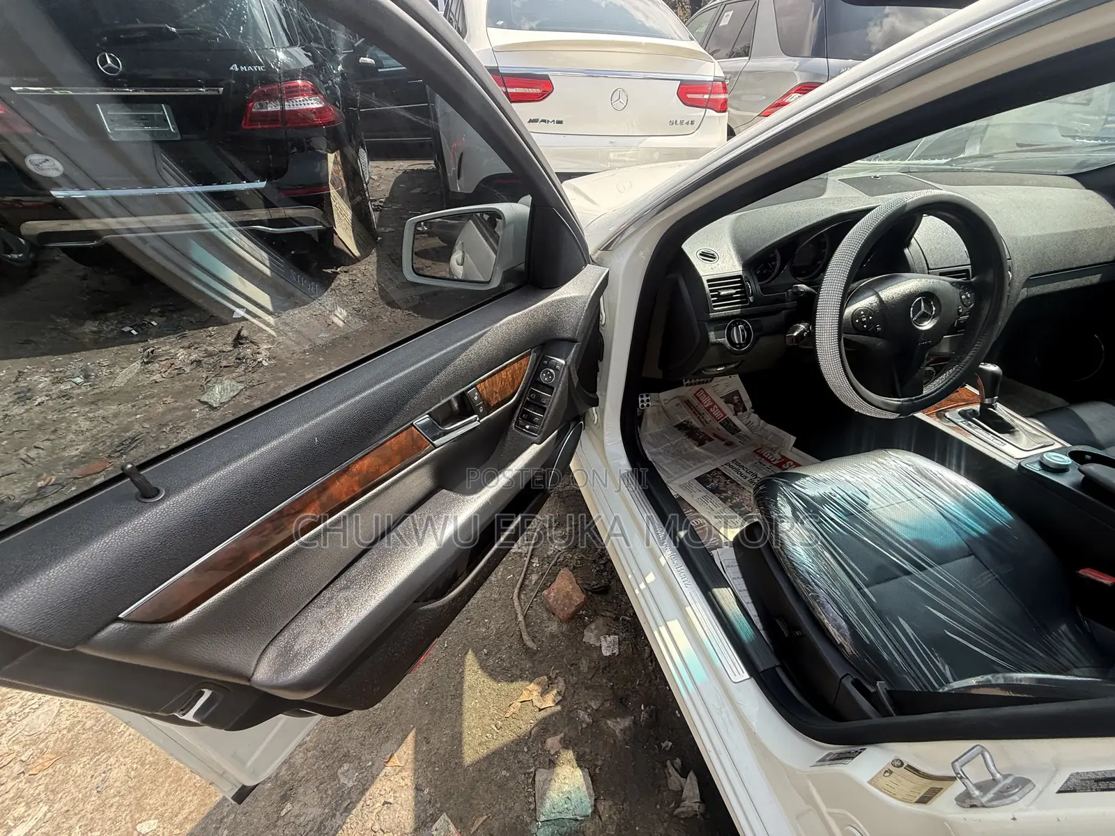 Mercedes-Benz C300 Luxury 4Matic Sedan AWD (3.0L 6cyl 7A) 2010 White