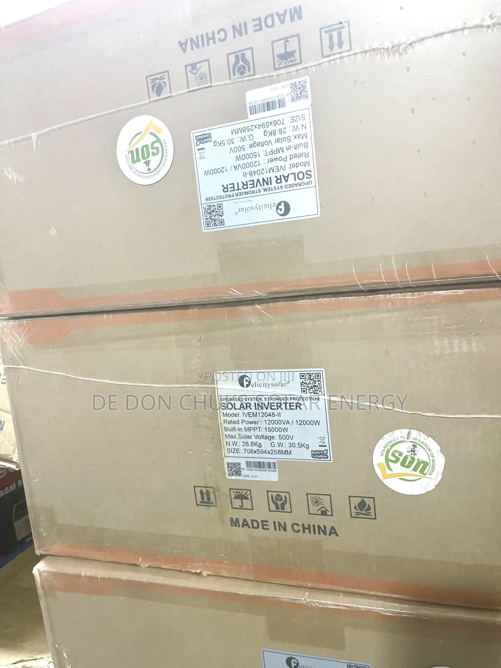 12kva 48v Ivem Felicity Hybrid Inverter
