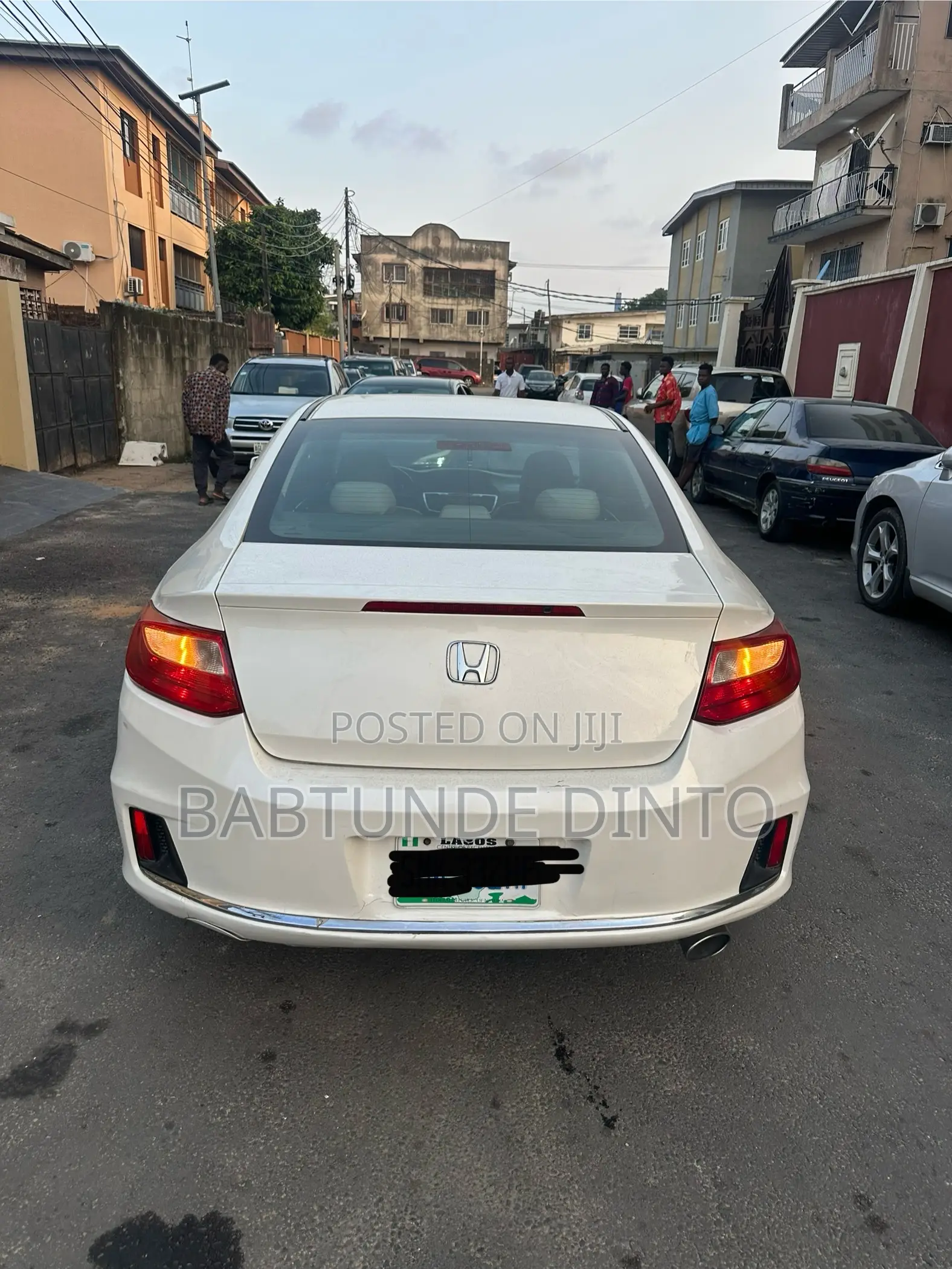 Honda Accord EX-L 4dr Sedan FWD (2.4L 4cyl 2A) 2013 White