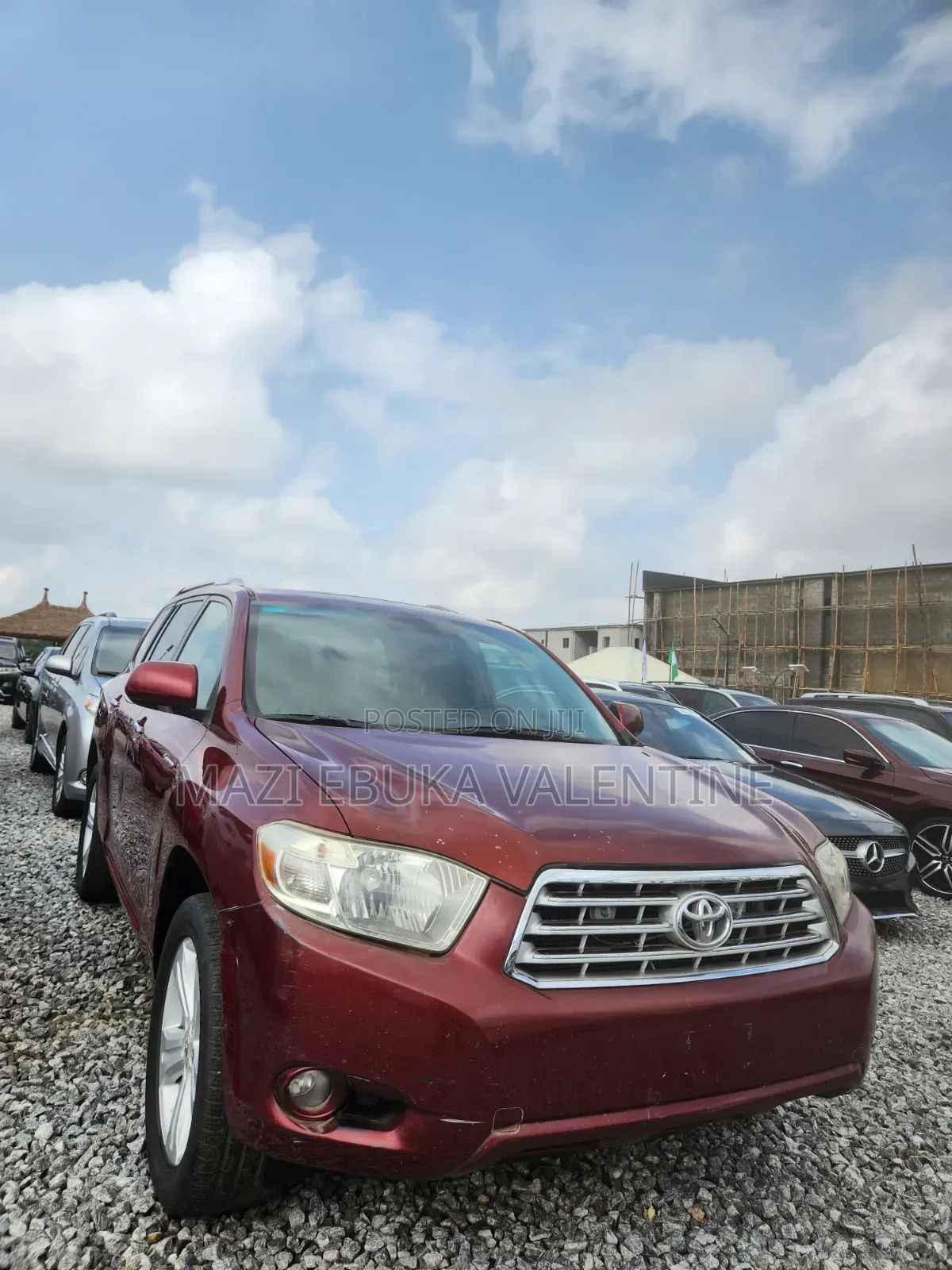 Toyota Highlander 2011 Red