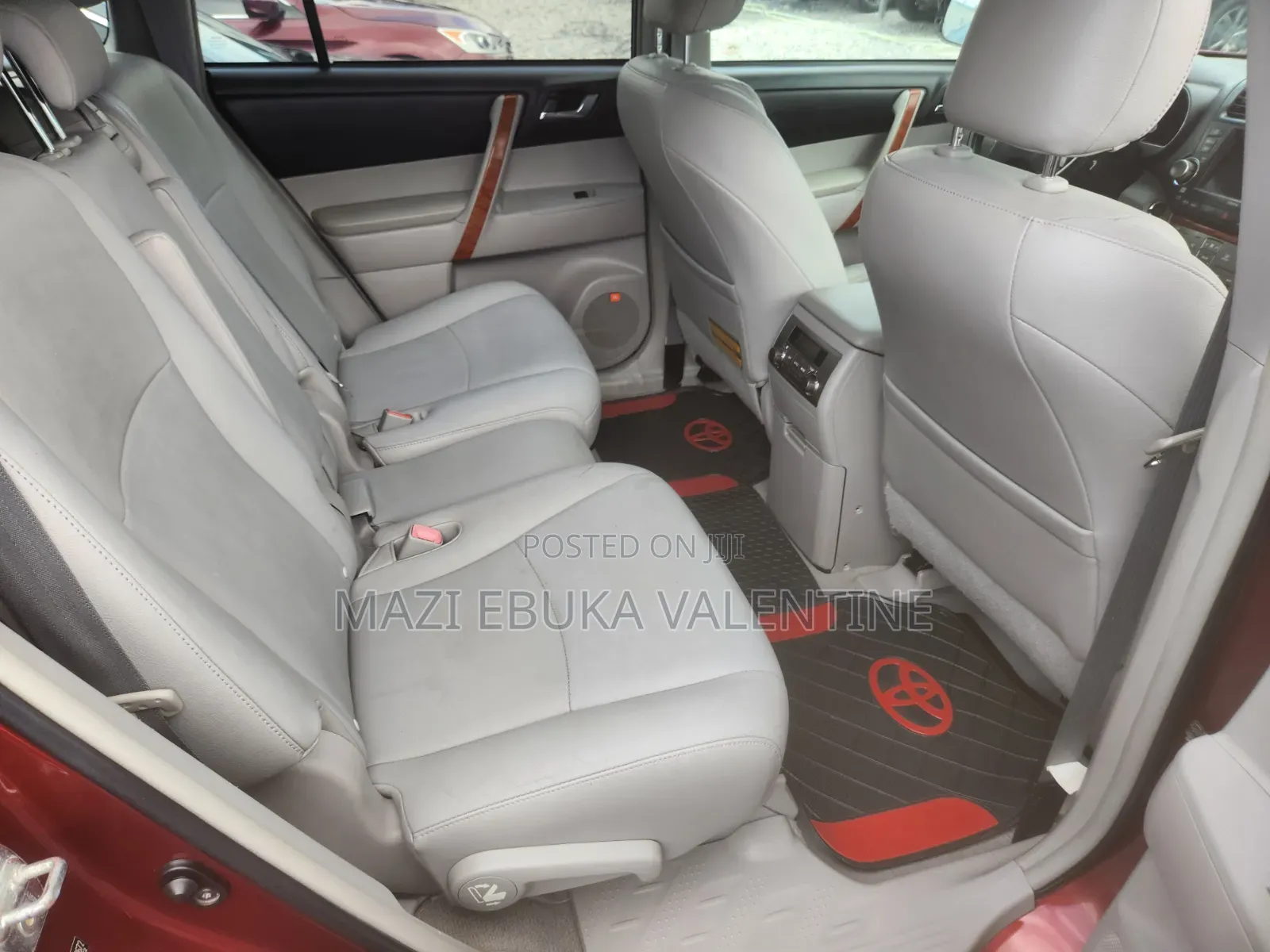 Toyota Highlander 2011 Red