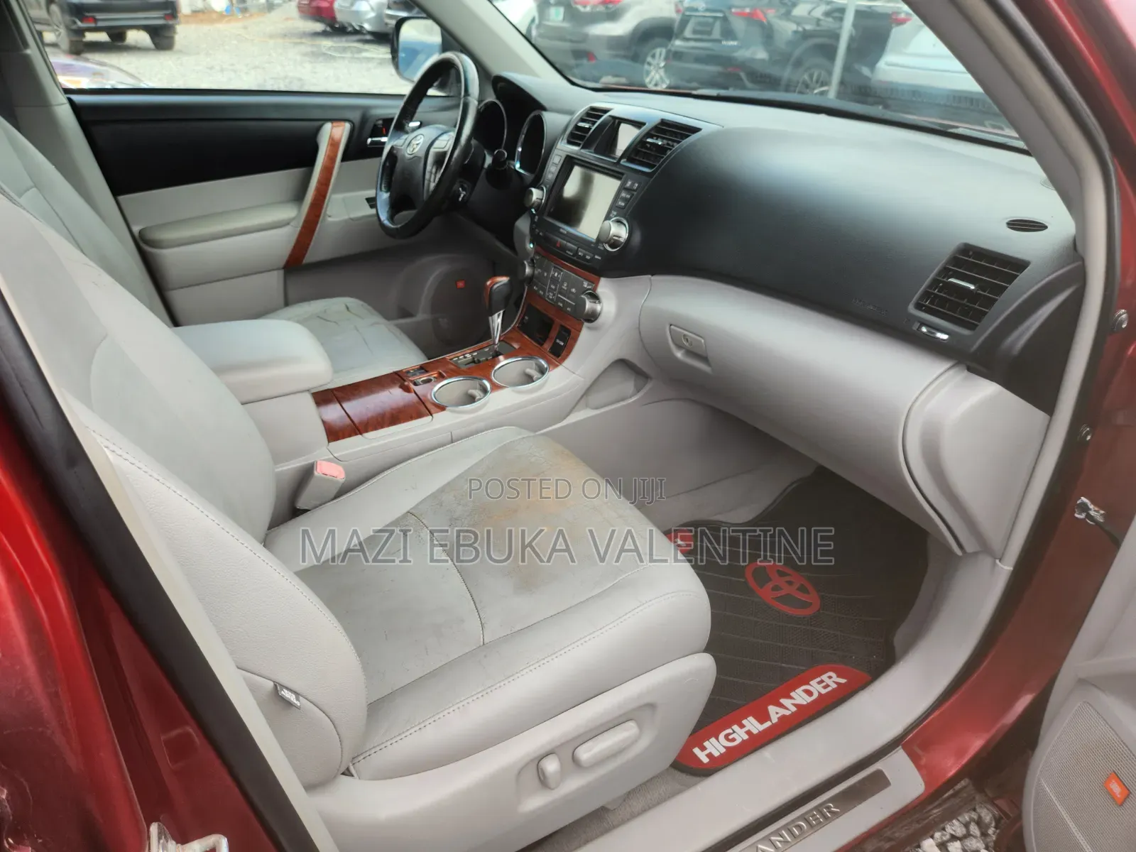 Toyota Highlander 2011 Red