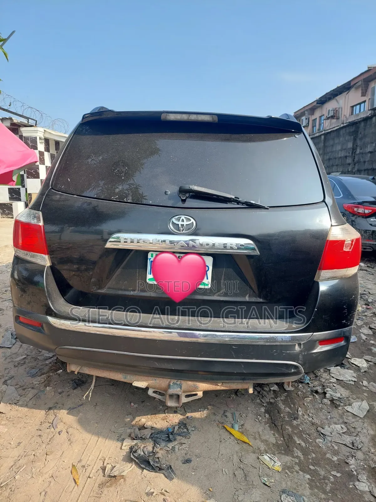 Toyota Highlander 2012 Black