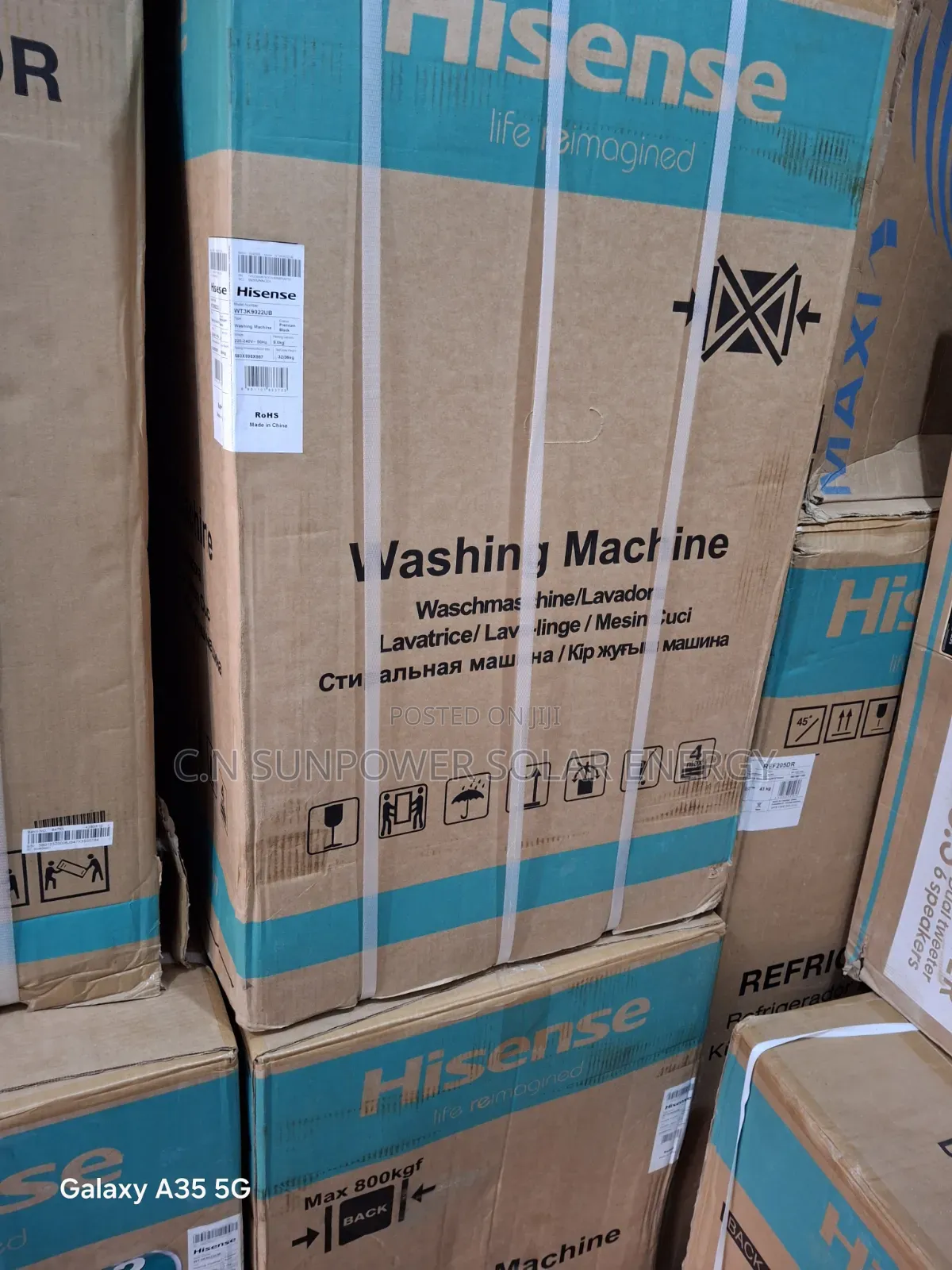 8kg Low Voltage Automatic Washing Machine