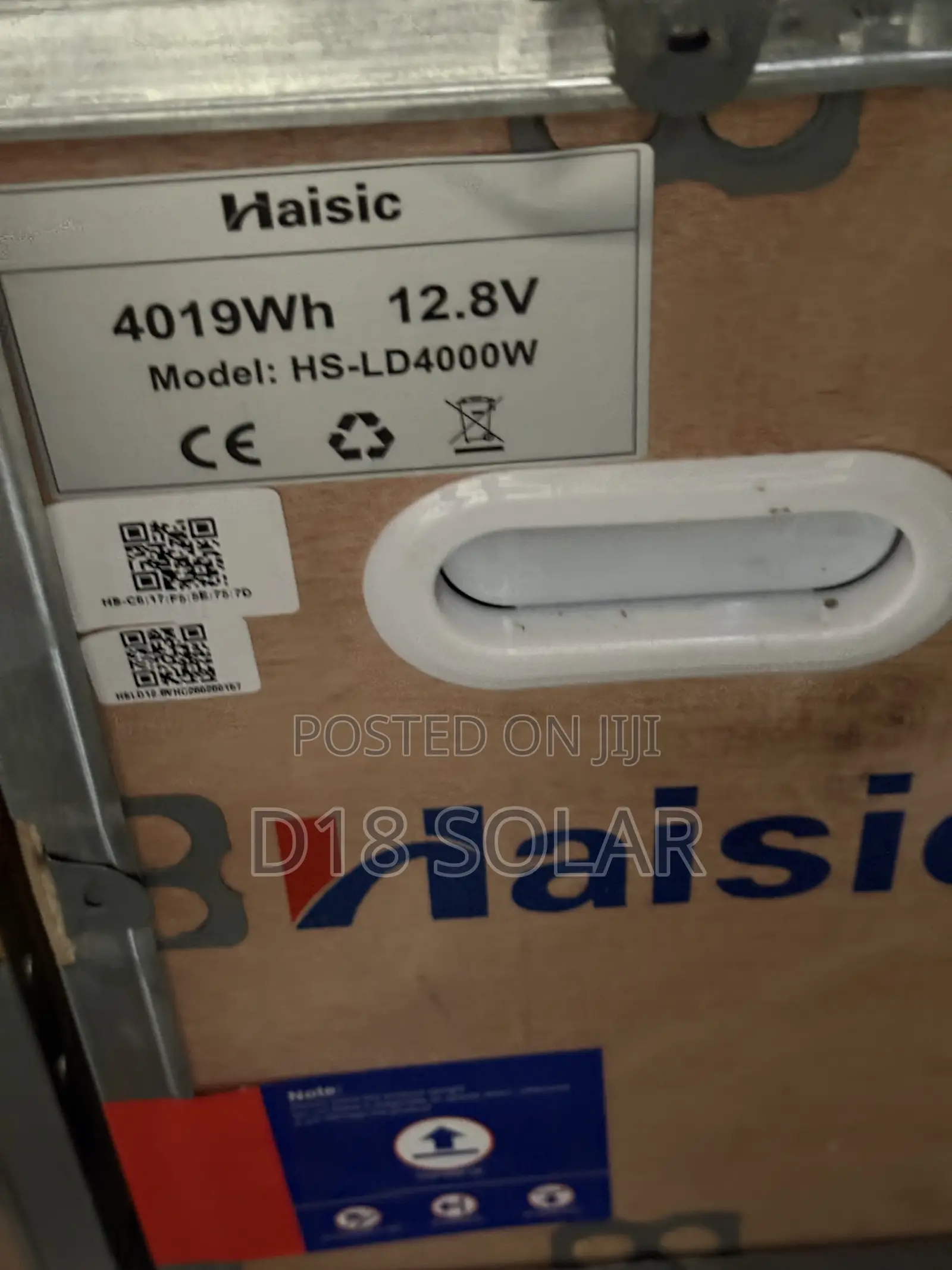 Haisic 4kwh 12v Lithium Battery