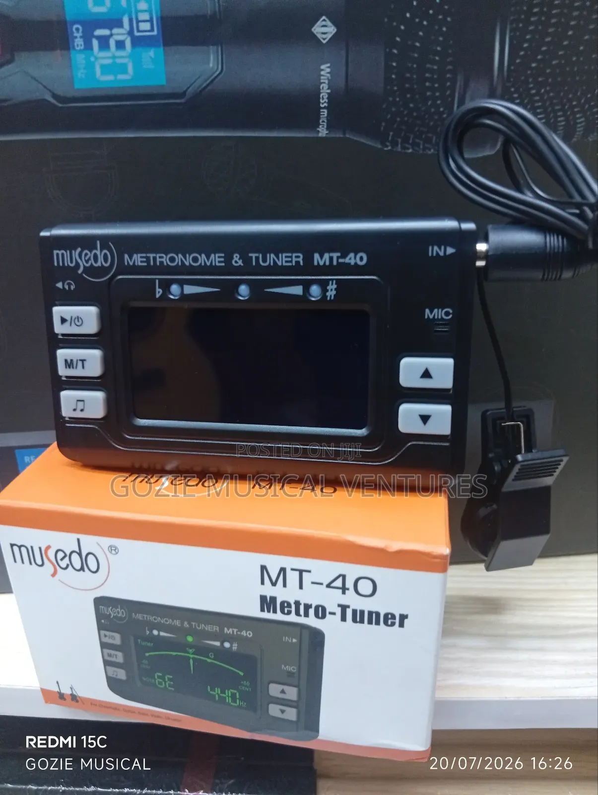 Musedo Mt-40 Metro-Tuner, 3-in-1 Device Combining .
