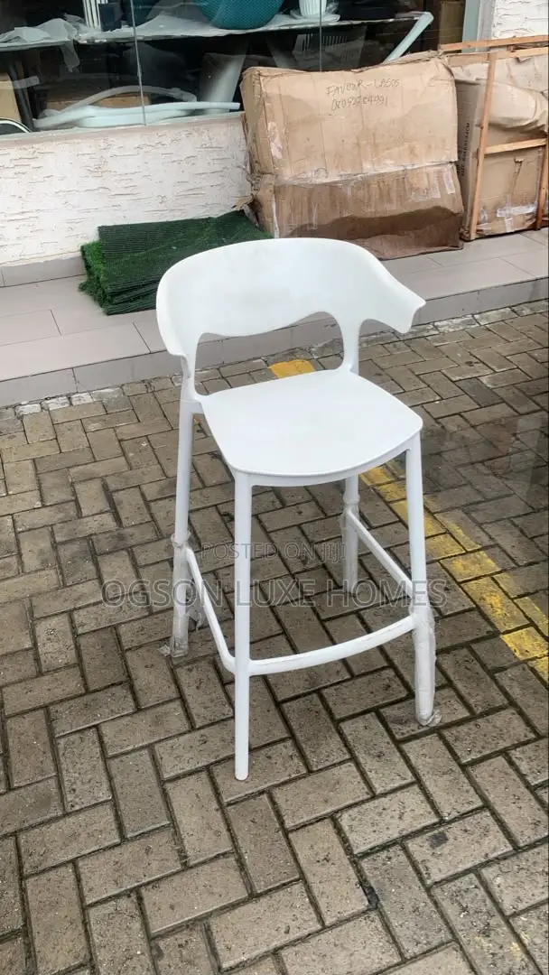 Strong Imported Plastic Barstool