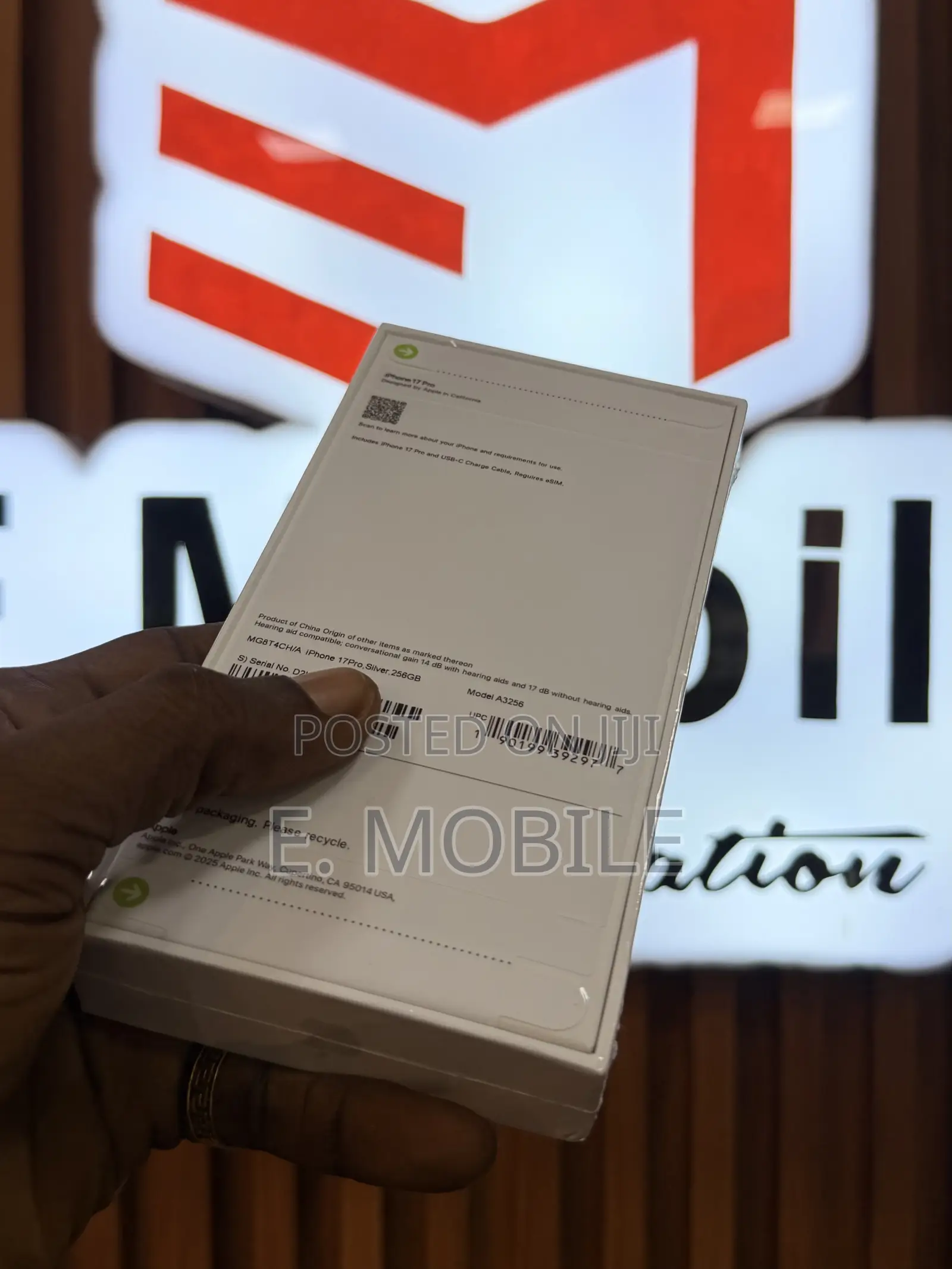 New Apple iPhone 17 Pro 256 GB Silver