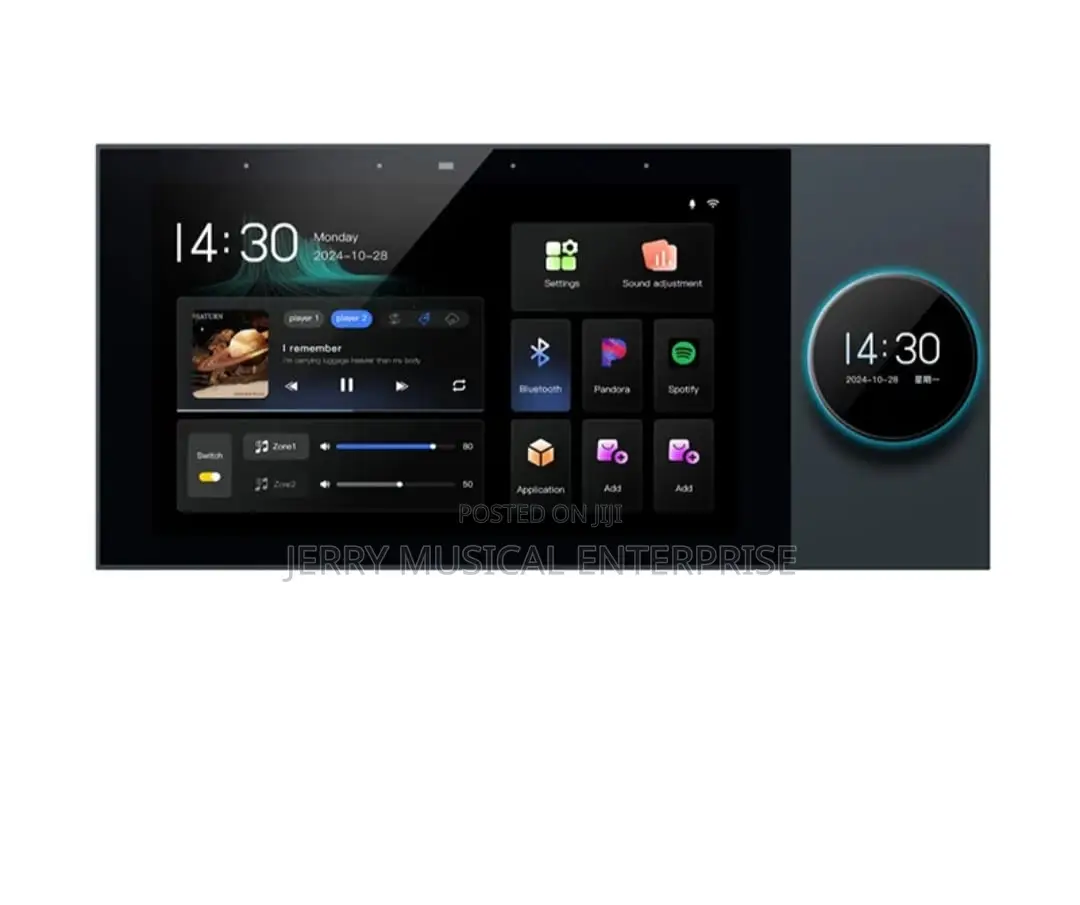 8inches Alexa and Tuya in Wall Amplifier With Speakers