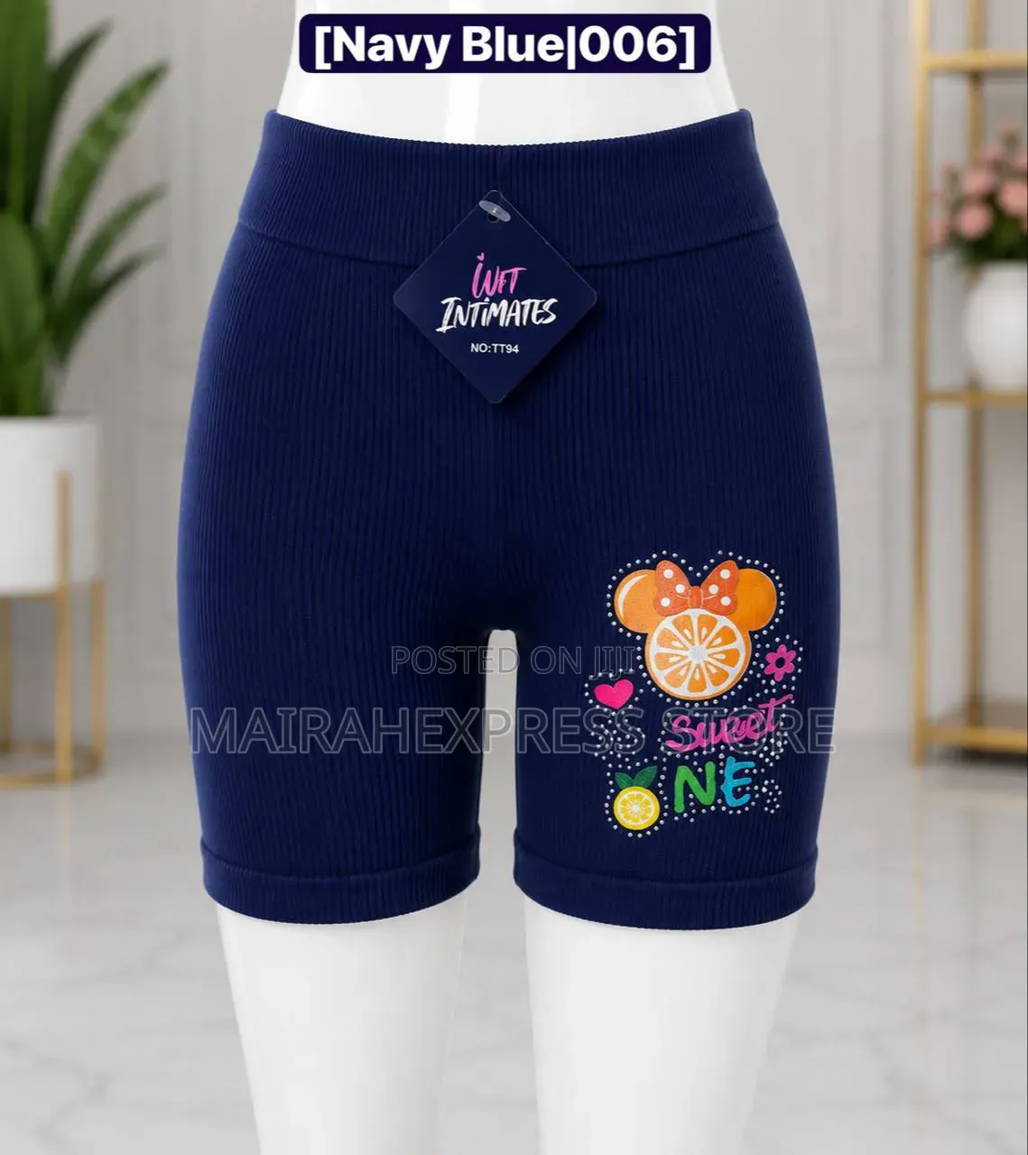 6pcs Premium Kids’ Stretchy Cotton Biker Inner Shorts (3–10 Years)