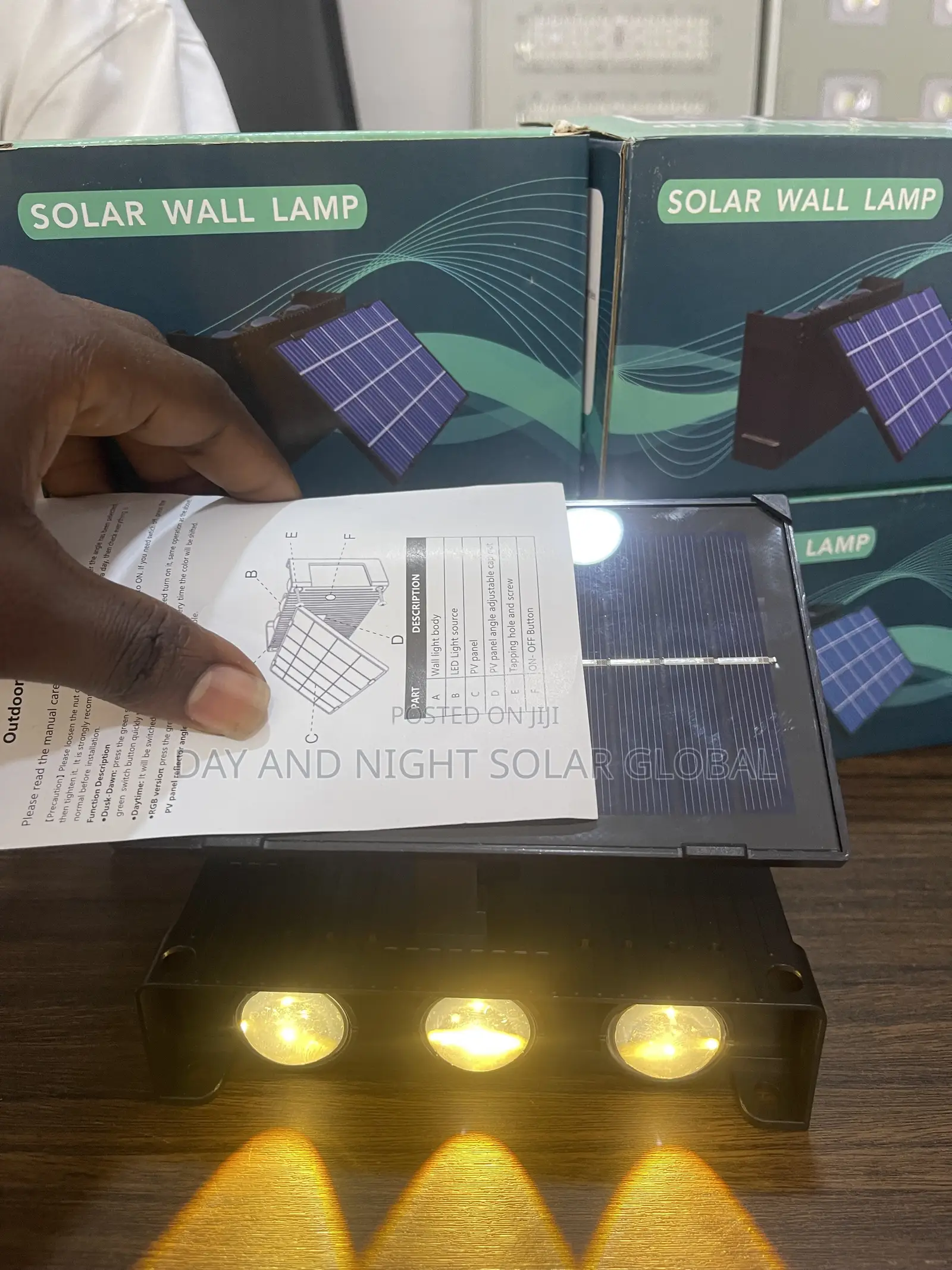 Wall Fence Quality Solar Lights