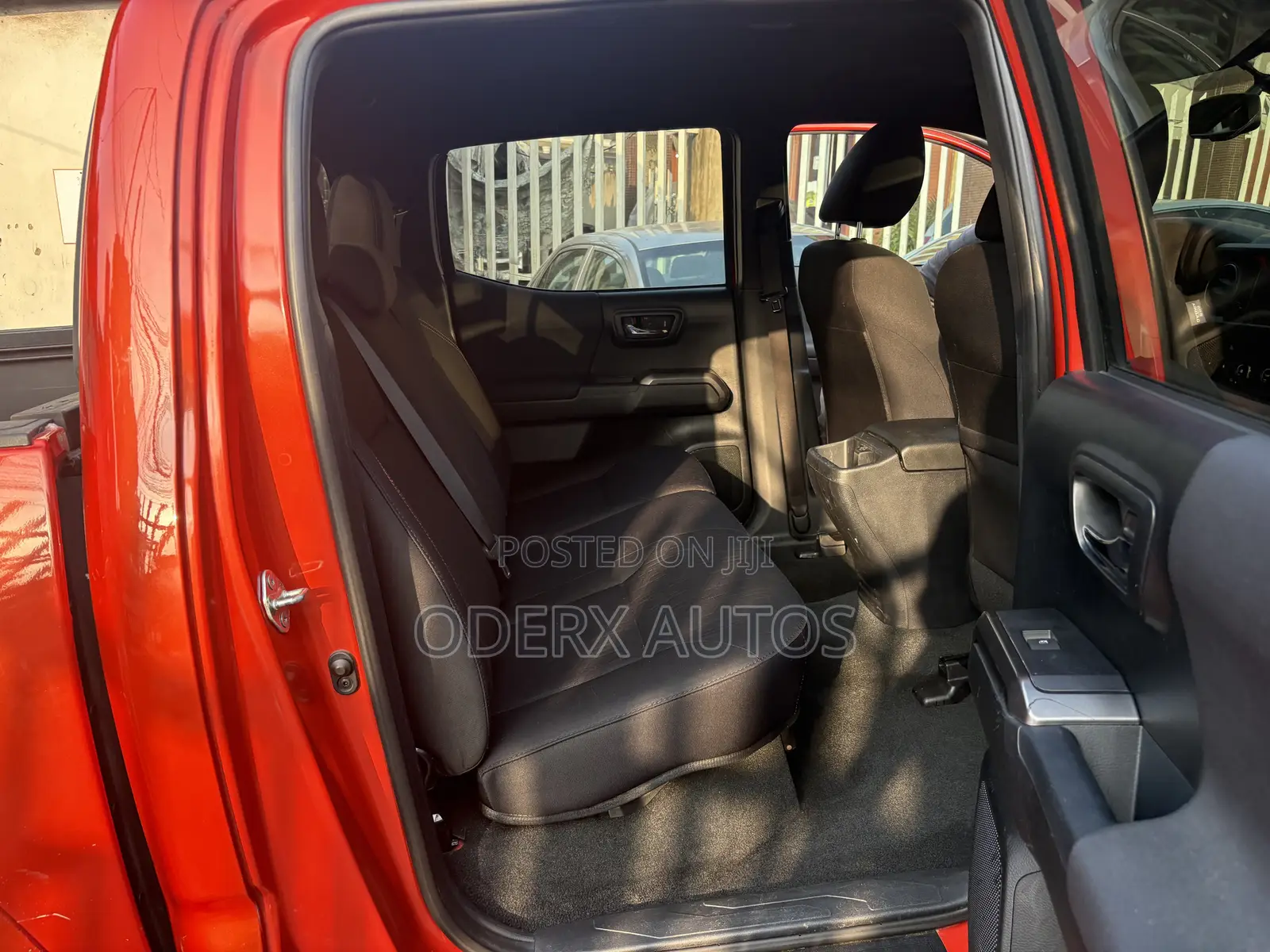 Toyota Tacoma Limited 2017 Orange