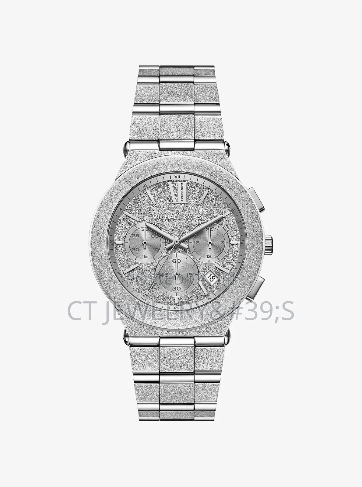 Michael Kors Oversized Billie Frosted Gold/Rose Gold/Silver 40mm Watch