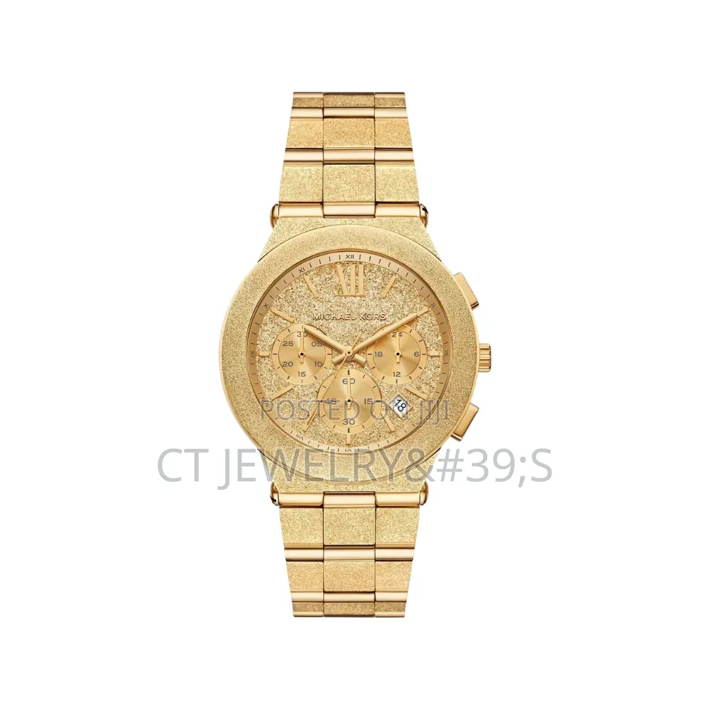 Michael Kors Oversized Billie Frosted Gold/Rose Gold/Silver 40mm Watch