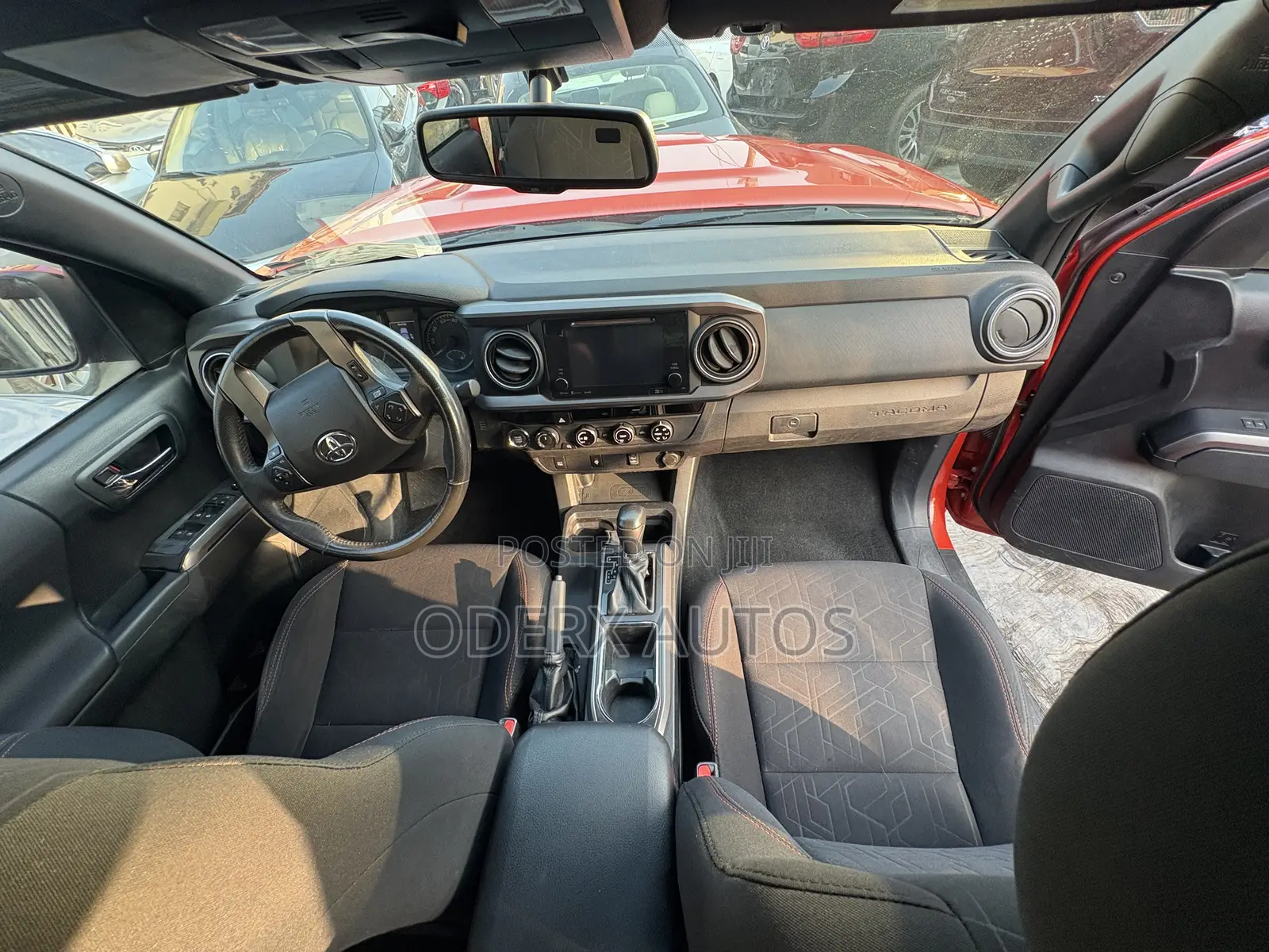 Toyota Tacoma Limited 2017 Orange