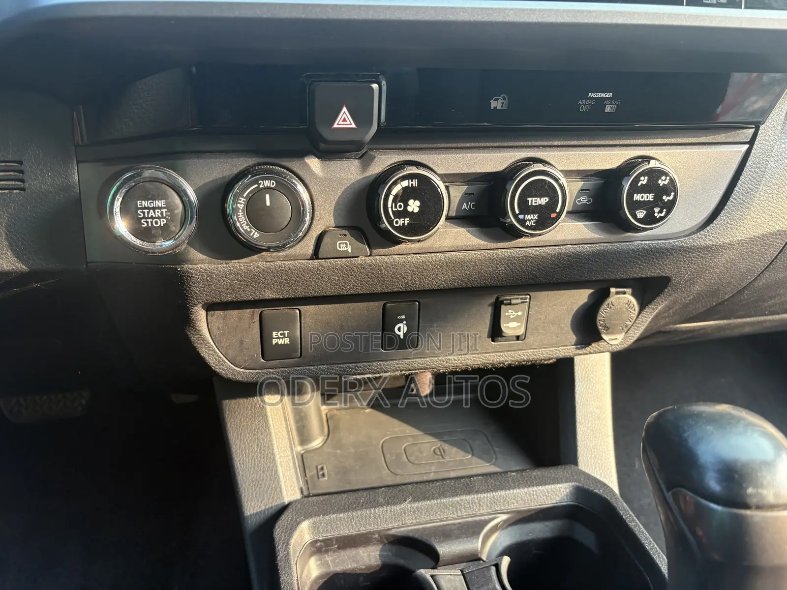 Toyota Tacoma Limited 2017 Orange