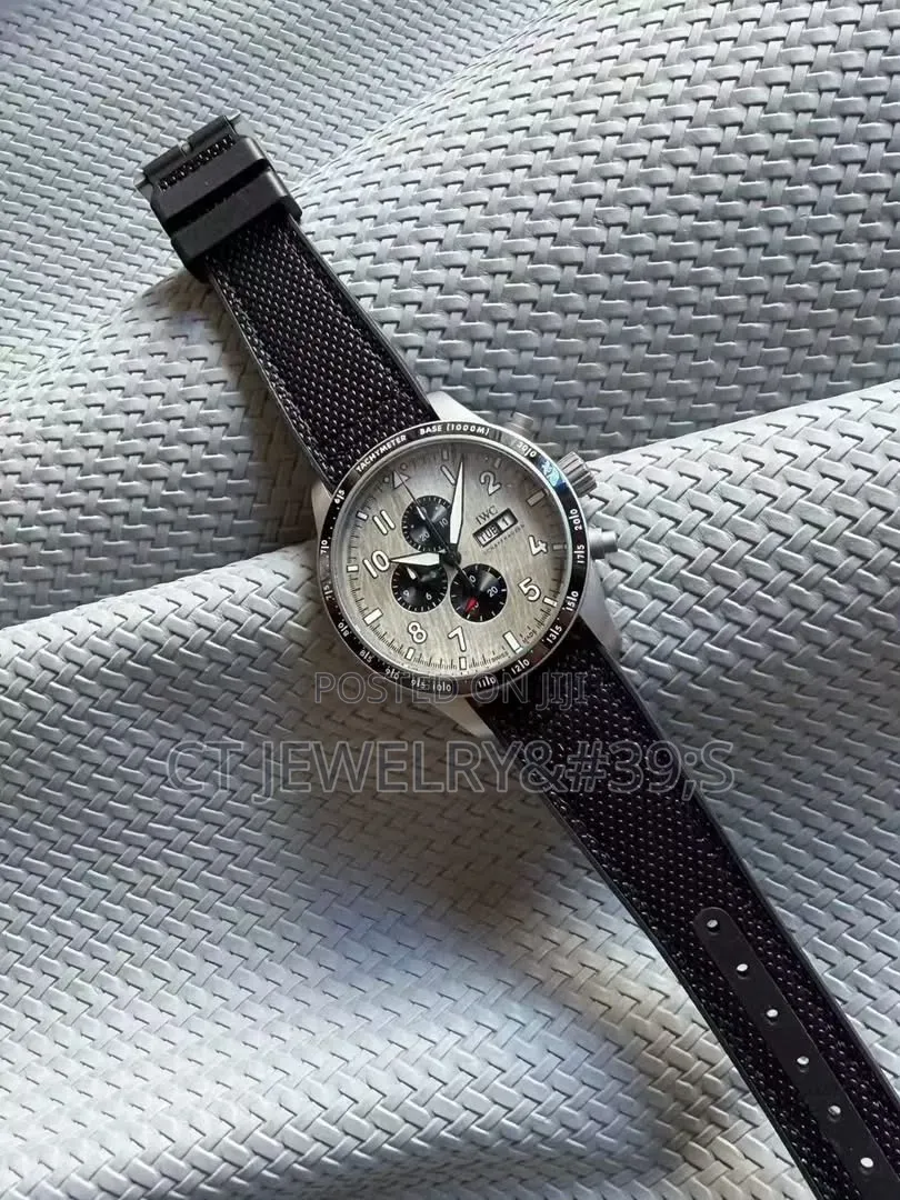 Grade 5 Titanium IWC Pilot’s Watch Performance Chronograph 41mm